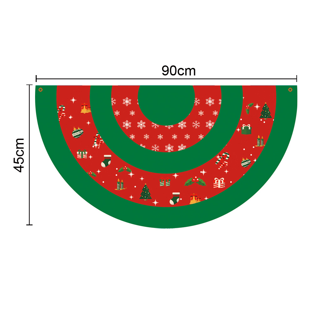 90x45CM Christmas Fan Flag 3