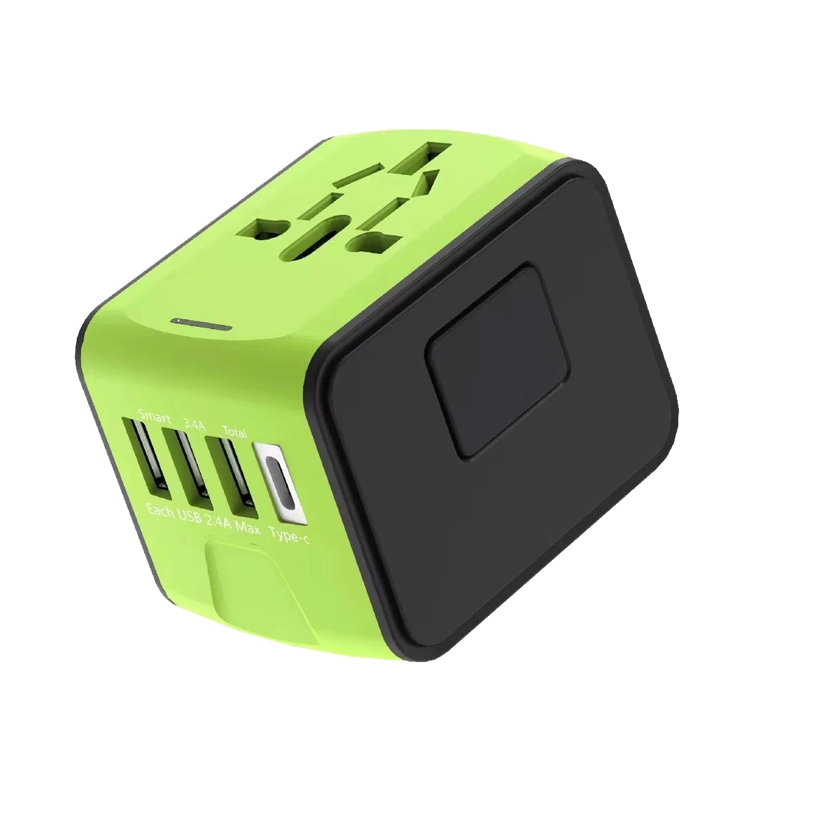 3 USB 1 Type C Smart Travel Power Adaptor Charger 5