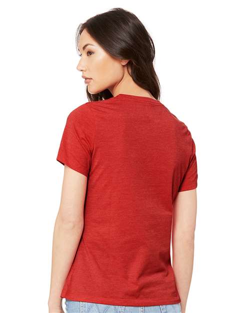 Women's Relaxed Fit Heather CVC Tee - 6400CVC 3