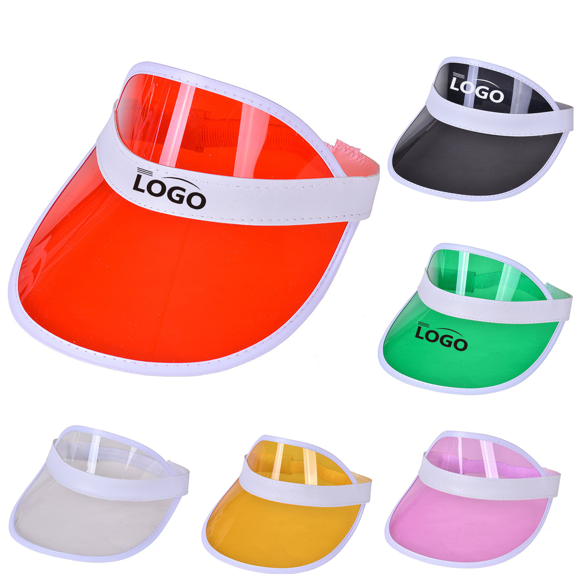 PVC Visor Hats MOQ50 2