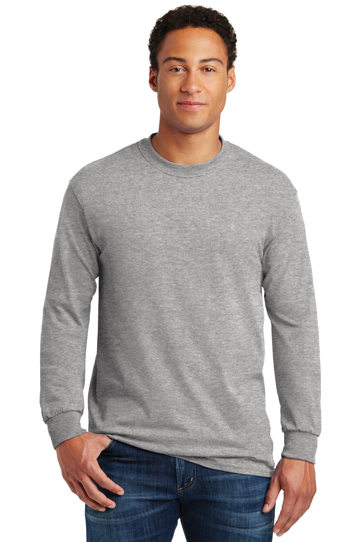 Gildan - Heavy Cotton 100% Cotton Long Sleeve T-Shirt. 5400 89