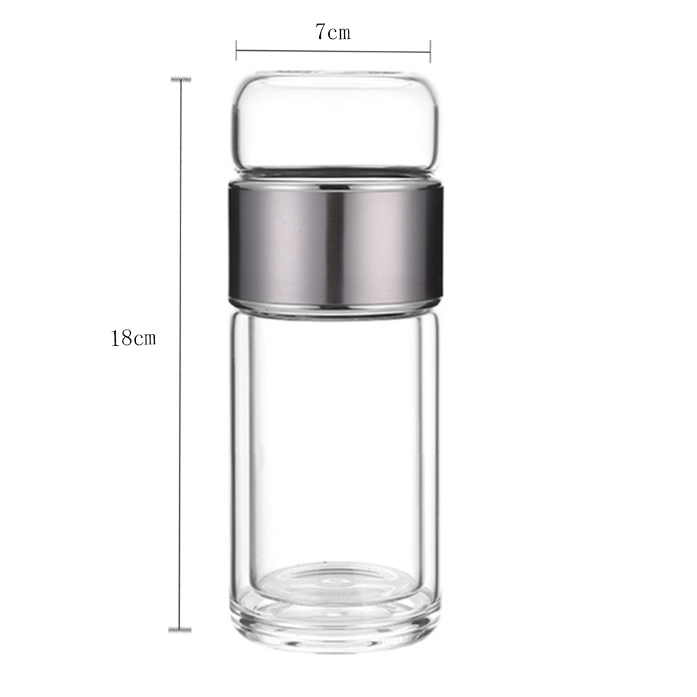 The tea separates the glass 2