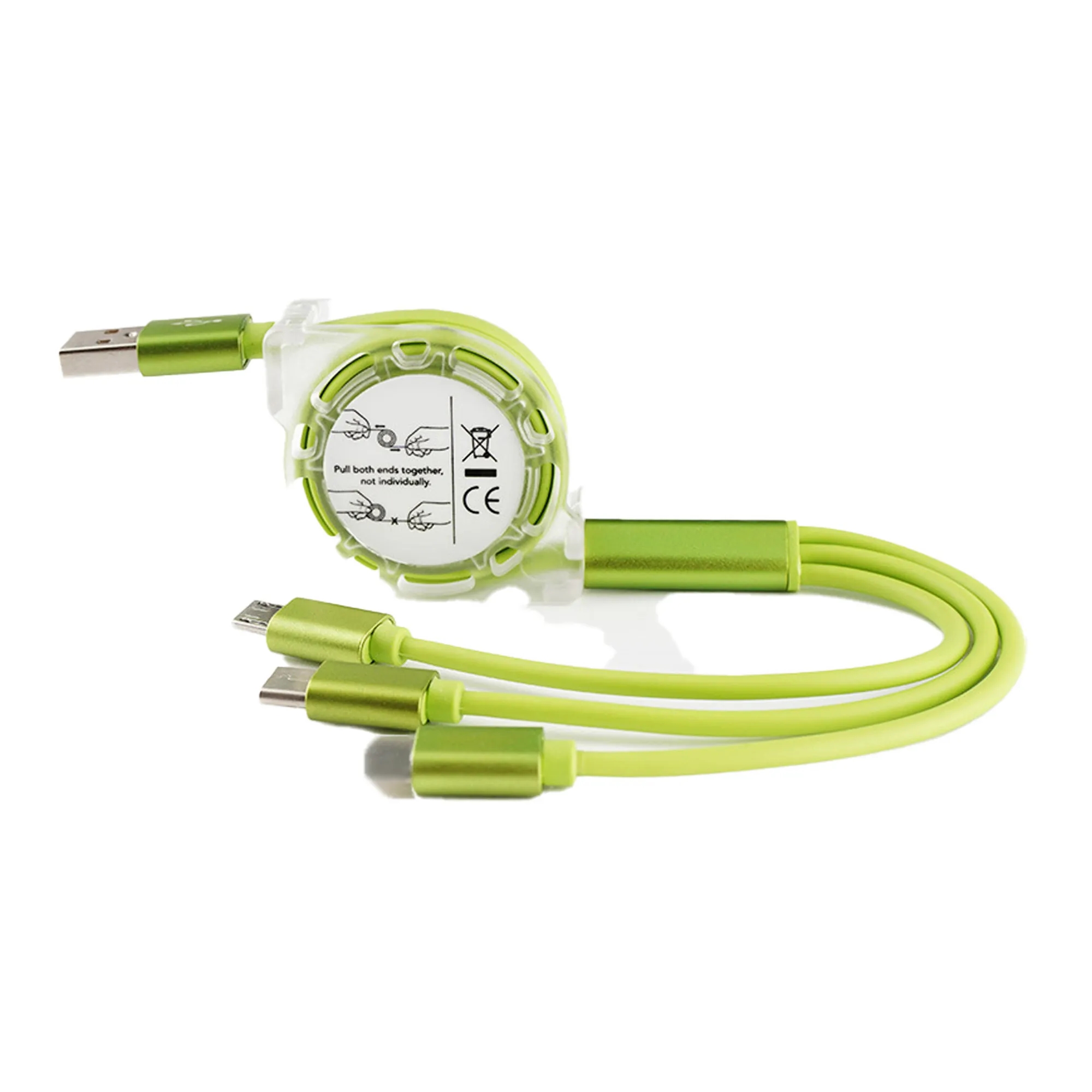 3-In-1 Retractable USB Charging Cable 10