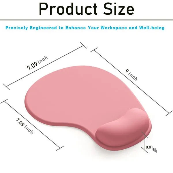 Silicone Anti-slip Office Wrist Support Rest Mouse Pad 1