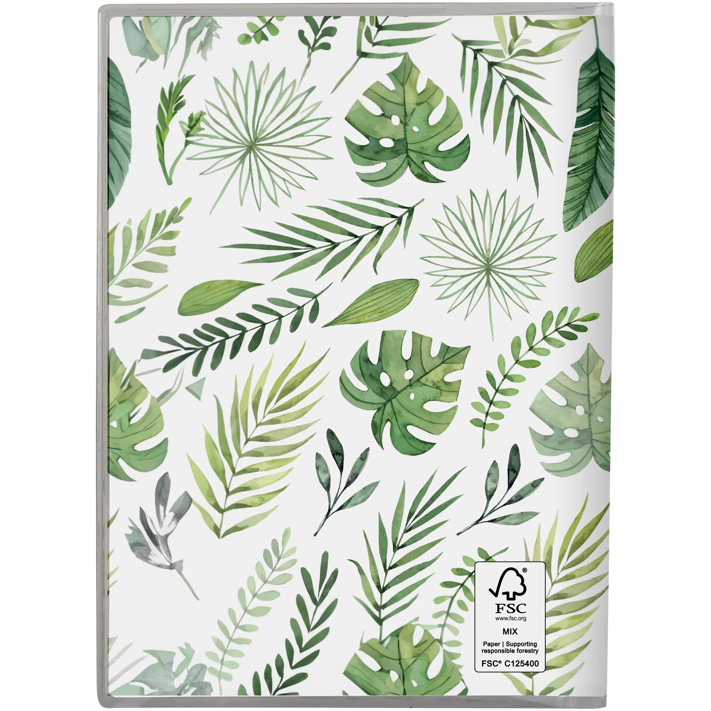 5 X 7 CLEARLY LEAF NOTEBOOK 4