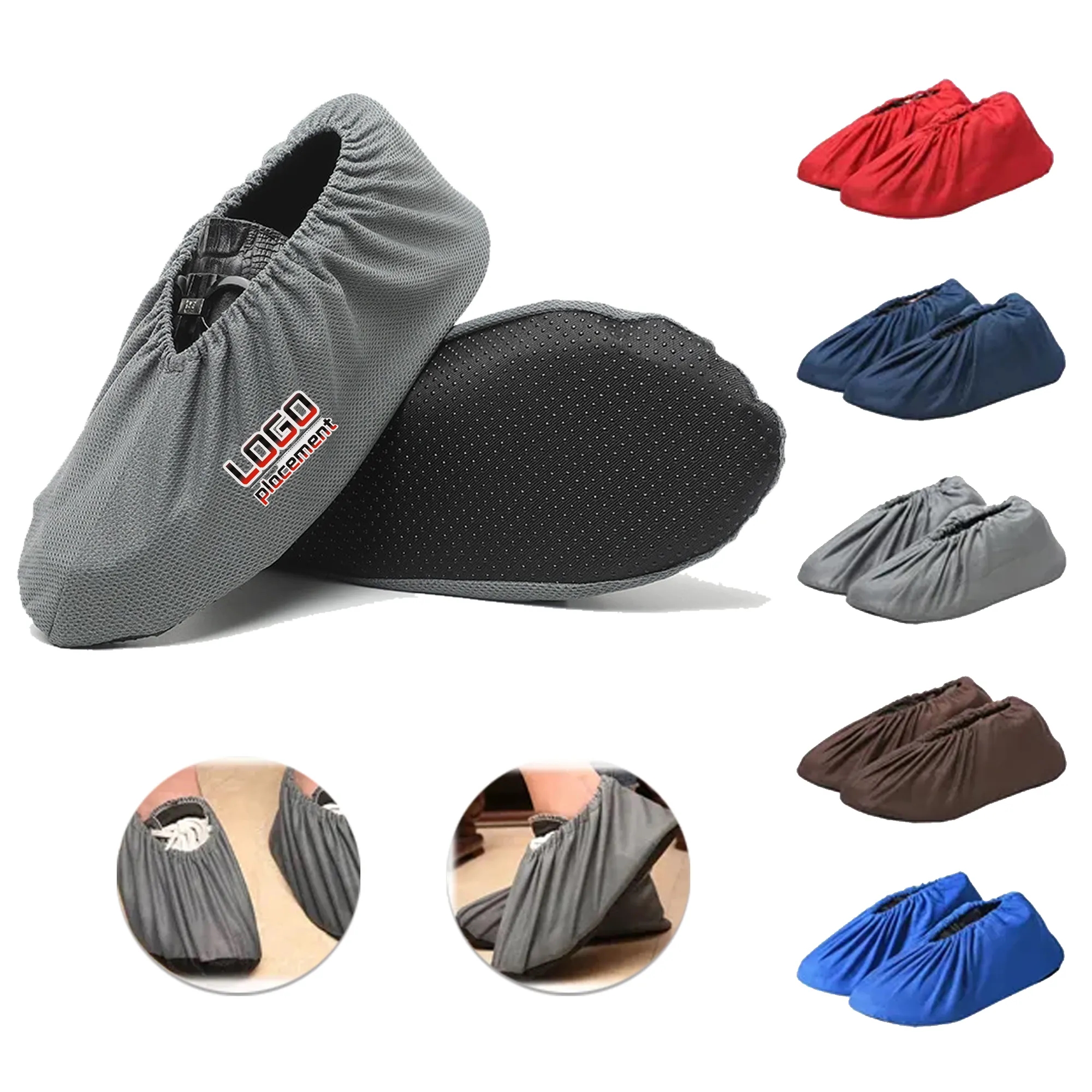 Cotton Canvas Breathable Shoes Cover