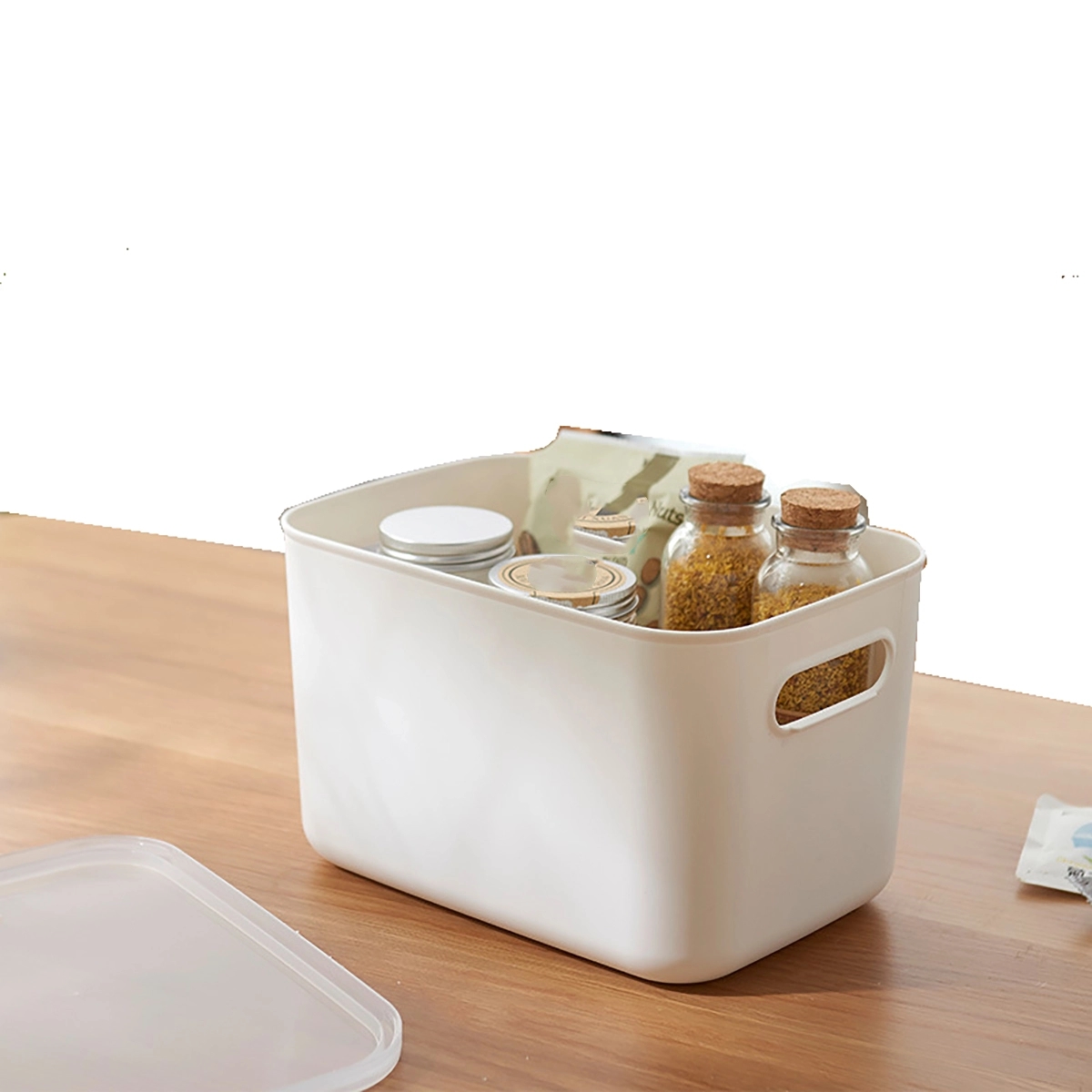 Plastic Storage Box With Cover 4