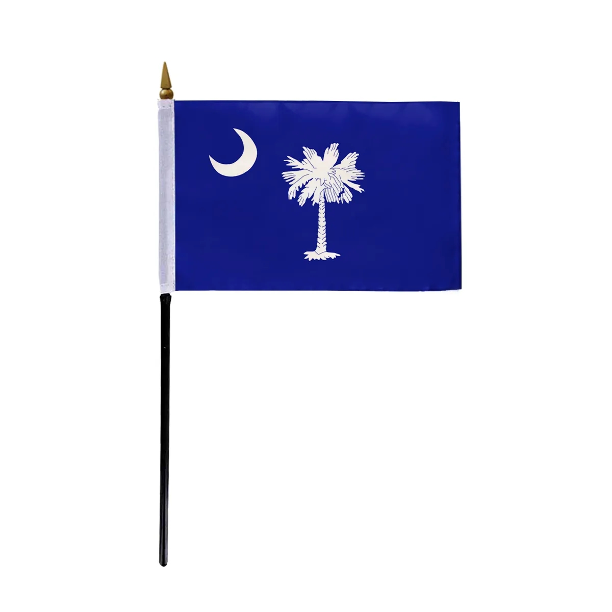 4"x6" & 12"x18'' South Carolina ePoly Printed Stick Flags 2