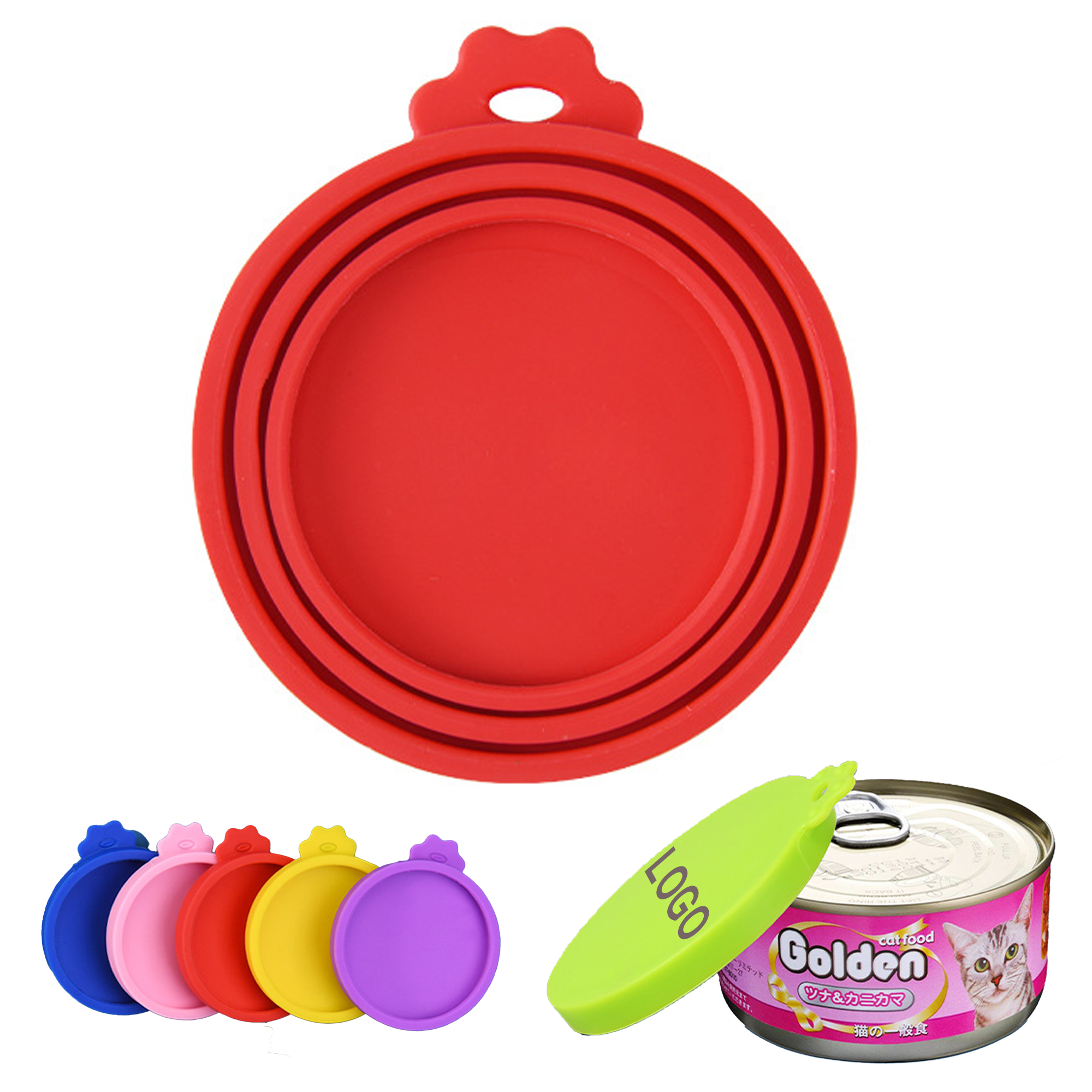 Pet Food Safe Can Covers Universal Can Lids 2