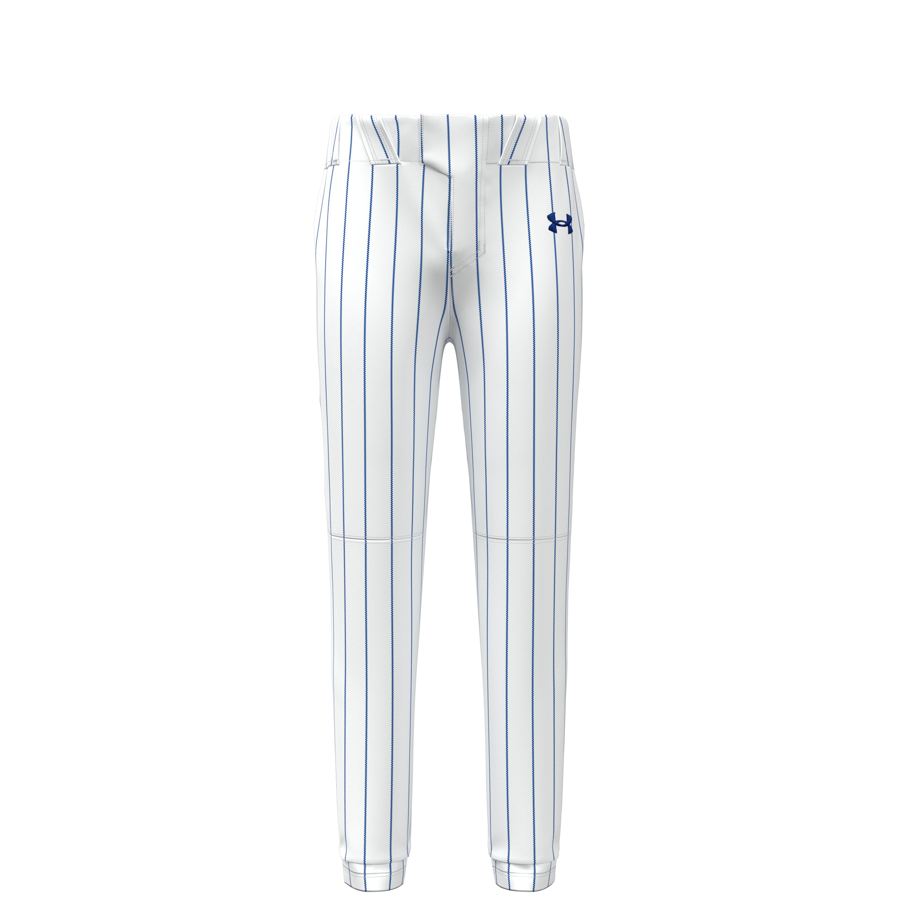 UA Utility Pro Pinstripe Tapered Boys' Baseball Pants 6