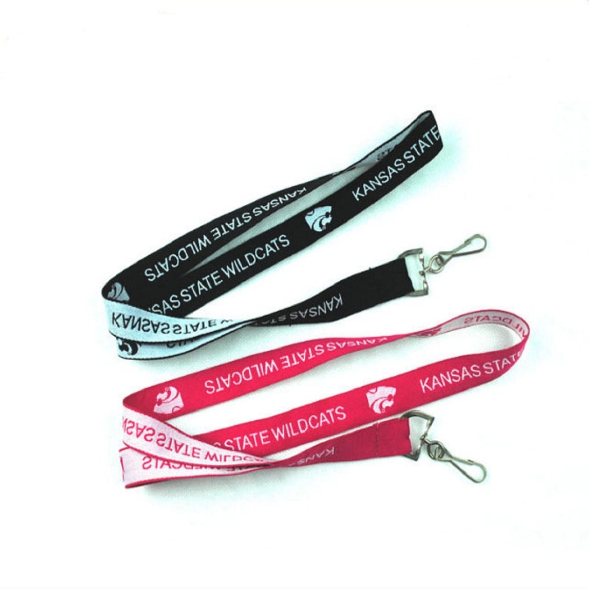 1/2" Polyester Lanyard Metal Hock Customized Printed 1