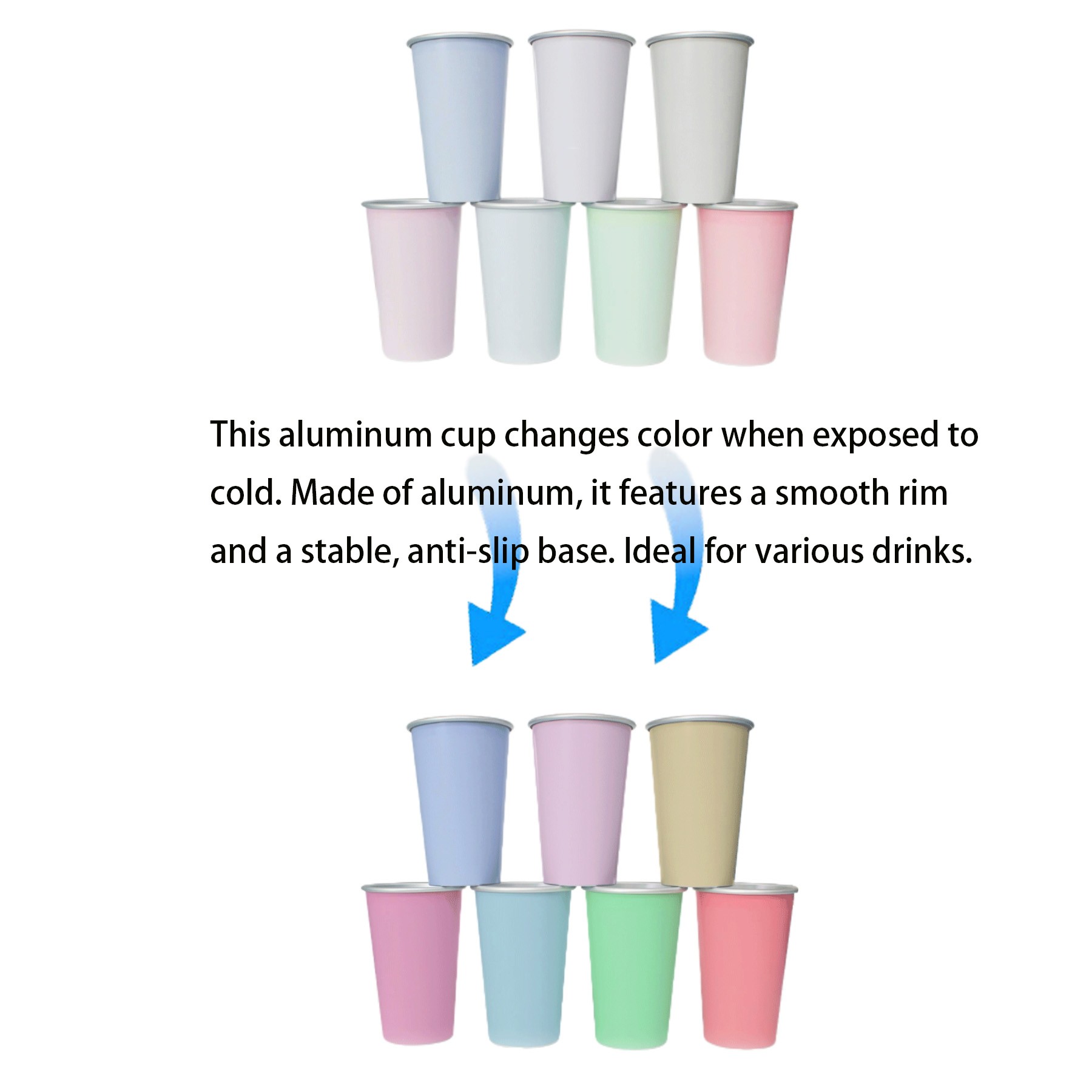 Temperature Sensitive Aluminum Cup 5