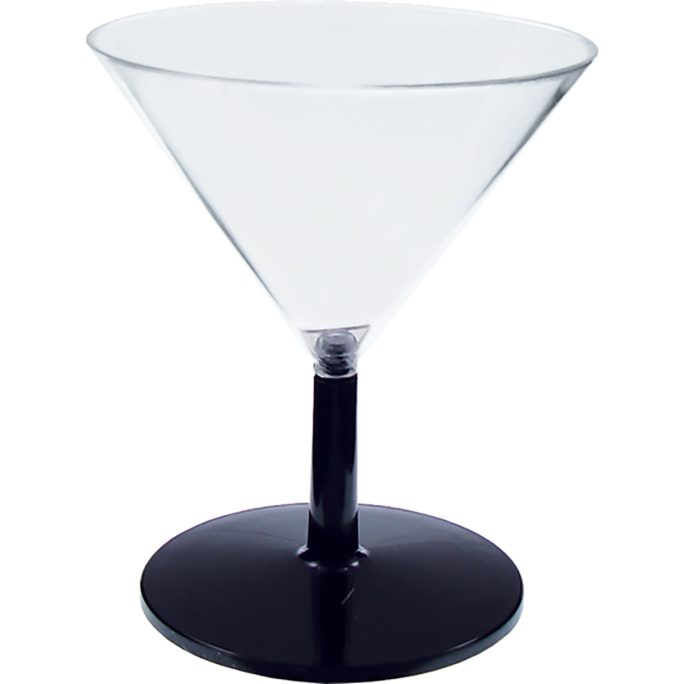 2oz Plastic Martini Sampler with Choice of Stem Color 15