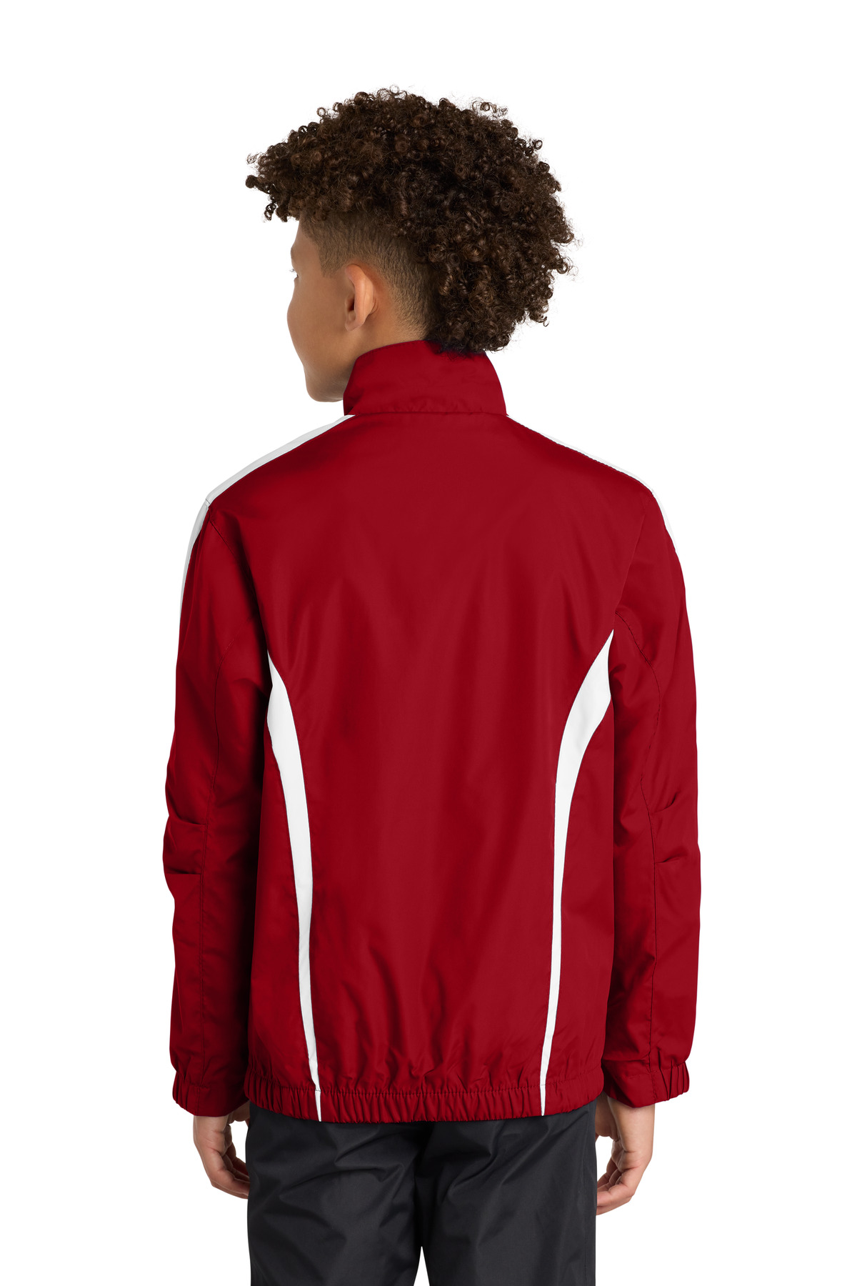 Sport-Tek Youth Colorblock Raglan Jacket. YST60 9
