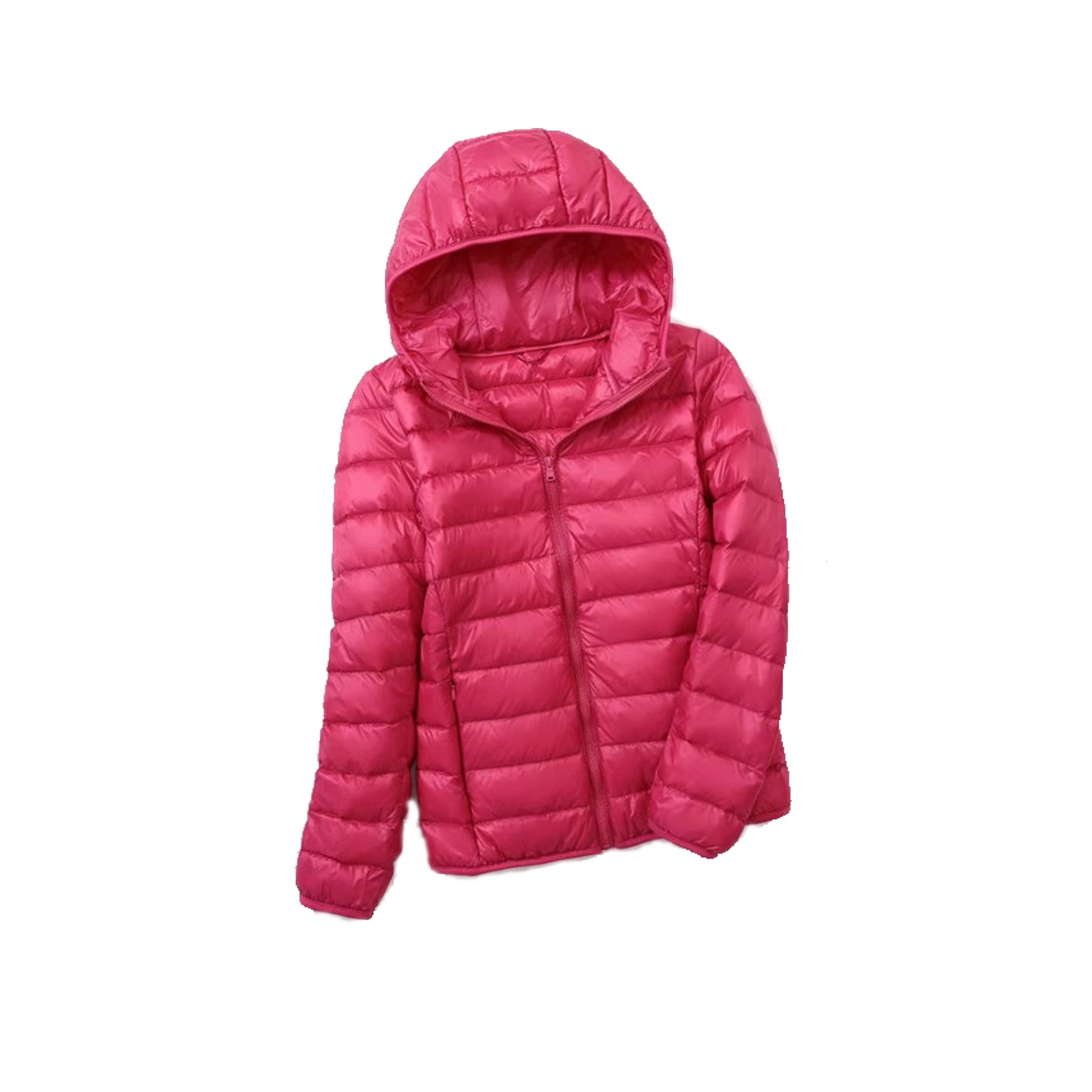 Women Hooded Short Down Jacket 6