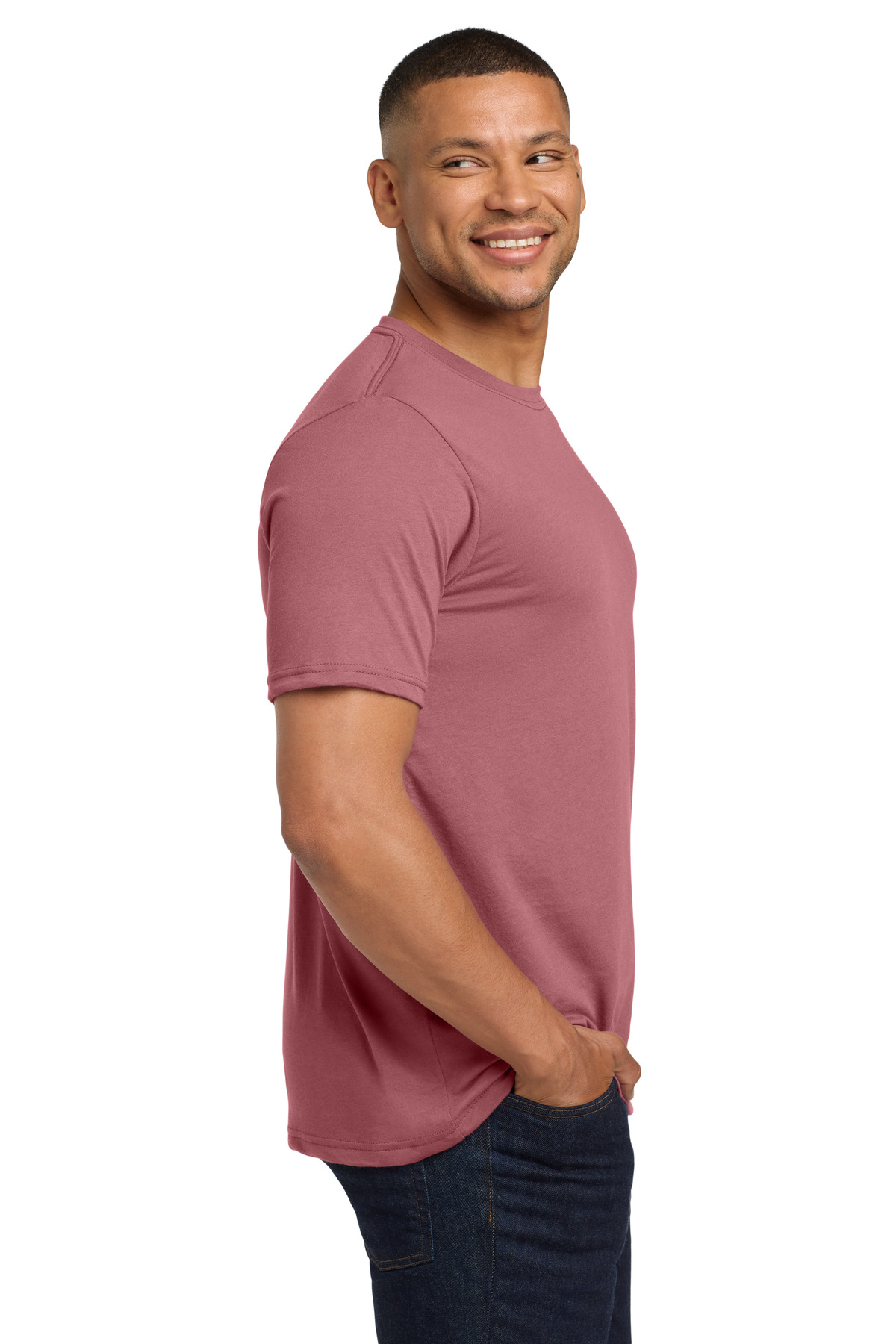 Next Level Apparel Adult Poly/Cotton Tee. NL6200 25