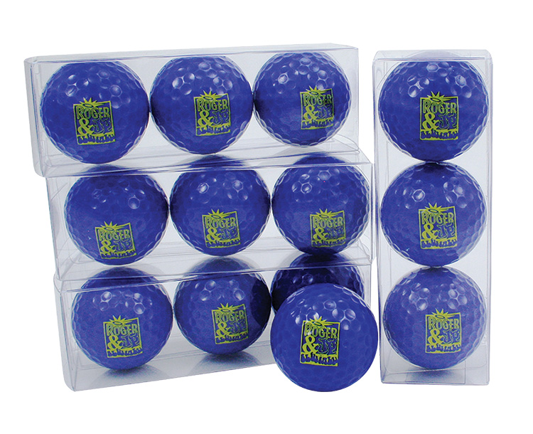 Clear 3 Ball Golf Ball Sleeves