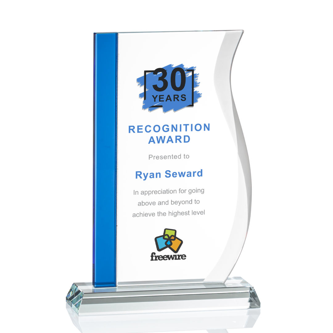 Burbank VividPrint™ Award - Blue 7