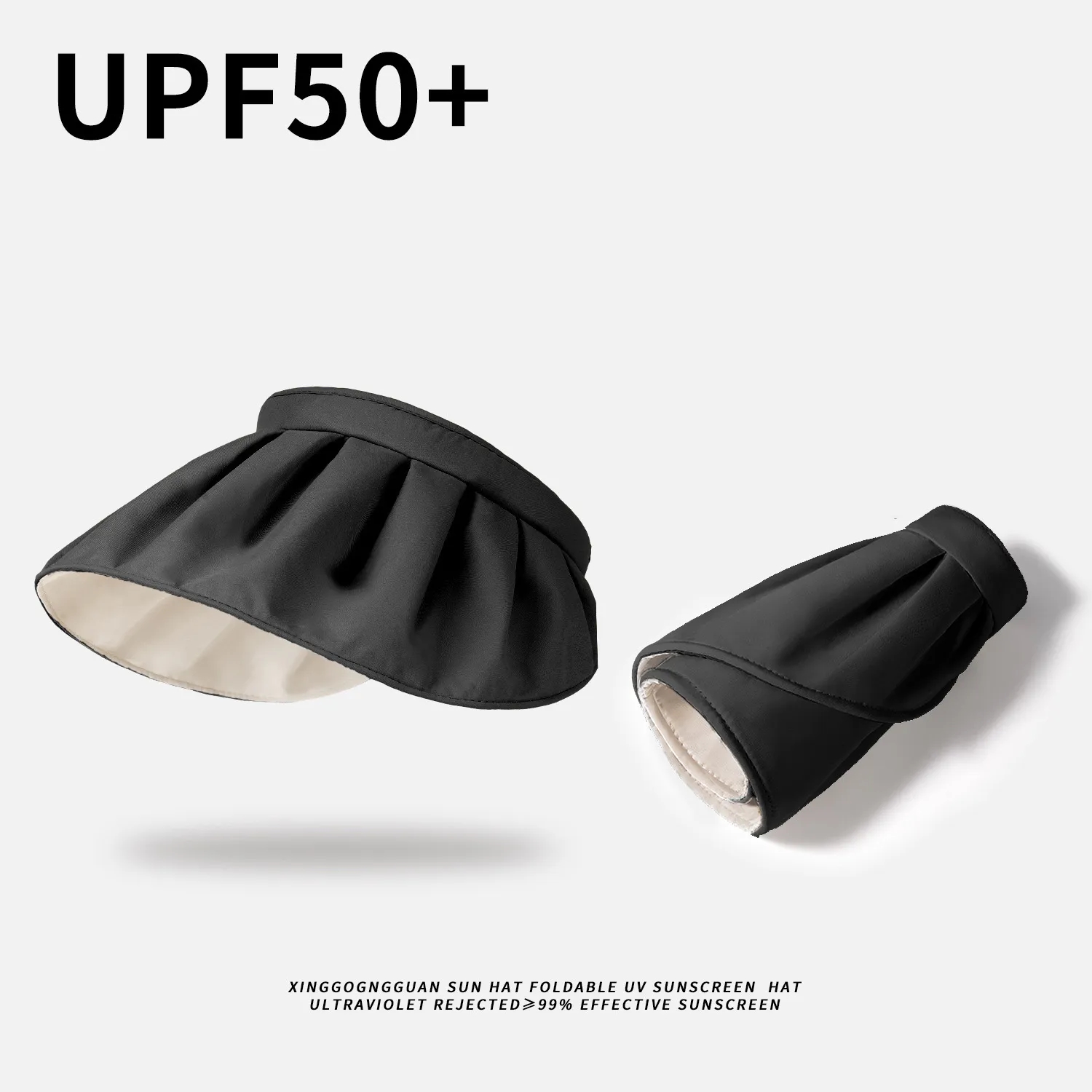 Summer Folding Hollow Top Sun Hat 9