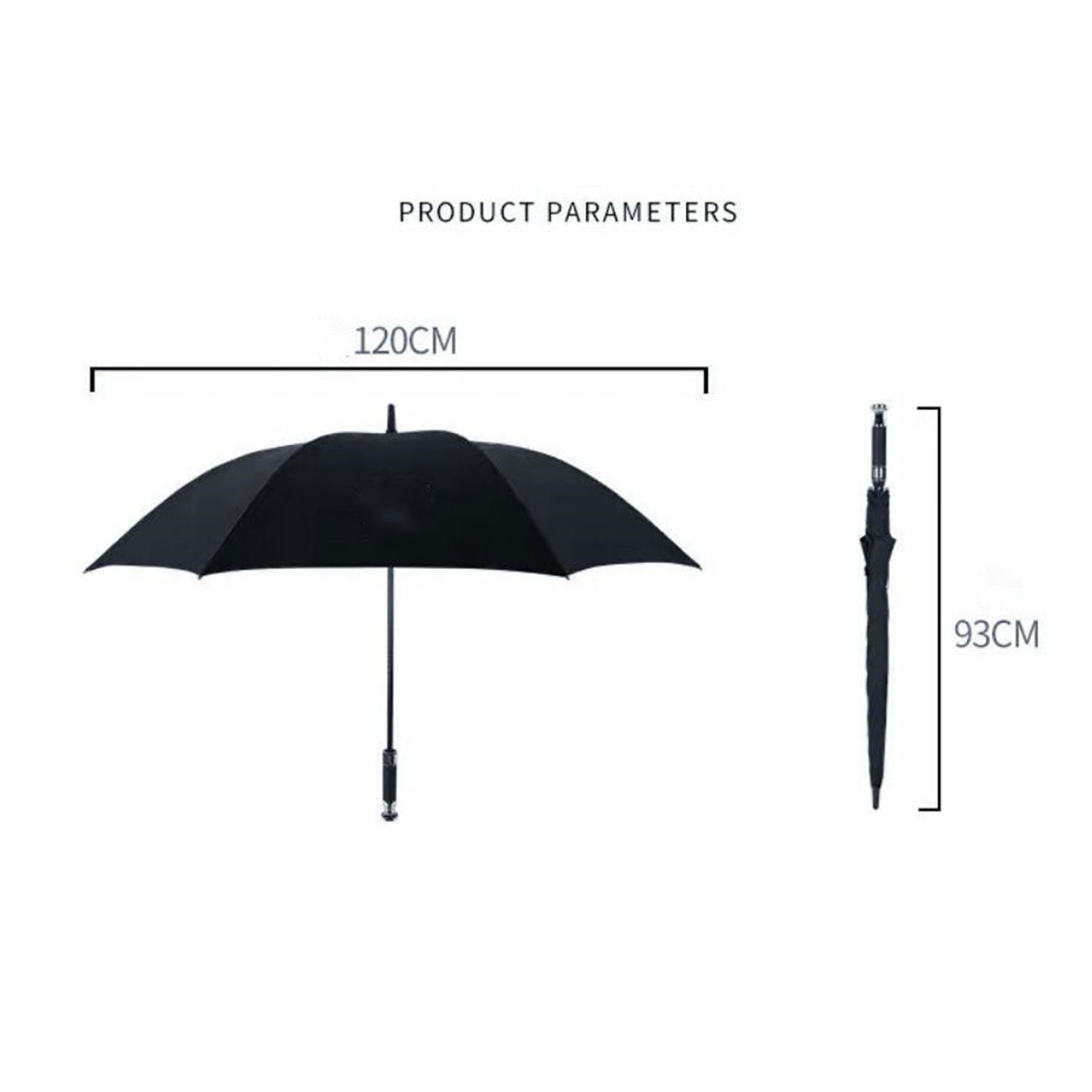 Large Oversize Automatic Open Stick Umbrellas 3