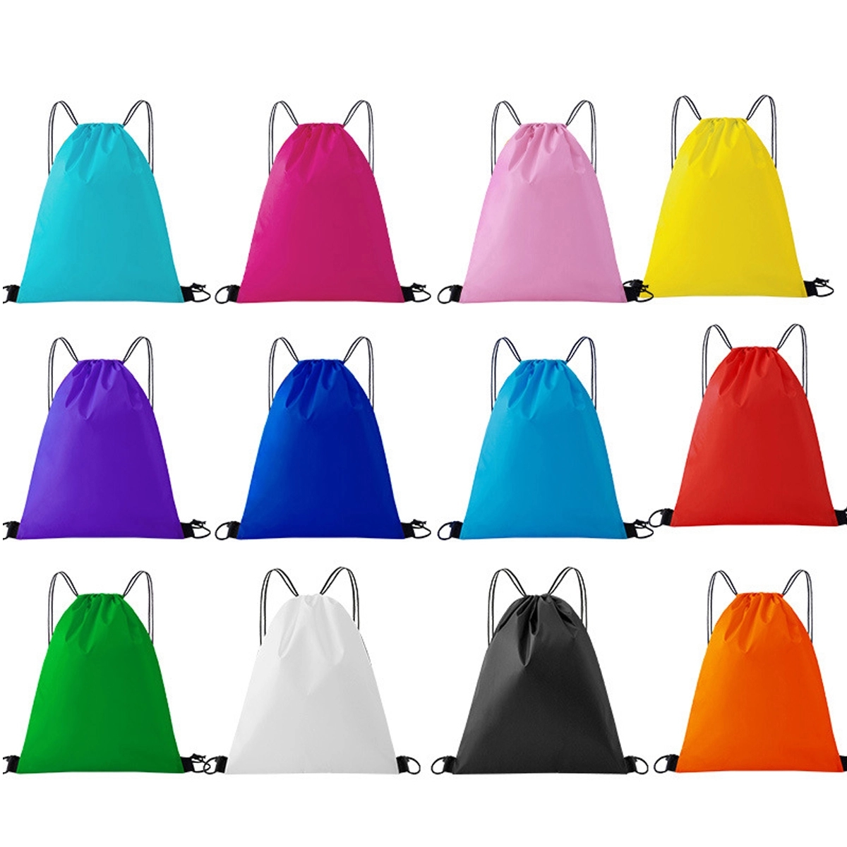 Drawstring Backpack Bags For Party Gym Sports Shopping 3