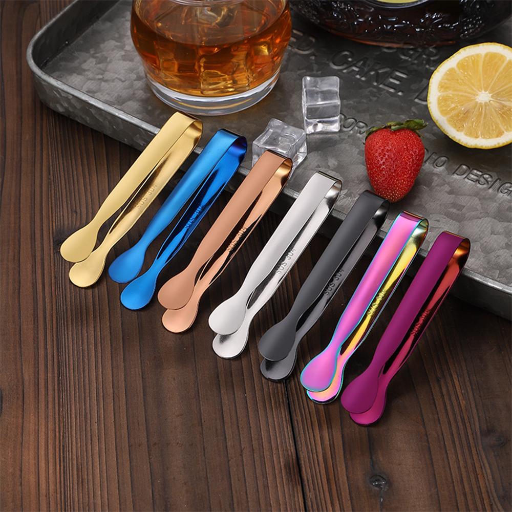 Stainless Steel Mini Serving Tongs 6