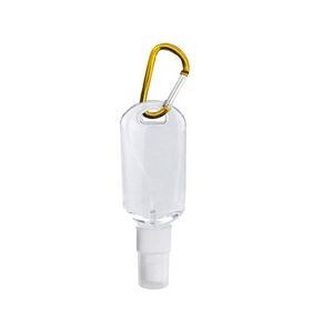 50ml Sanitizer Dispenser Bottle With Carabiner 23
