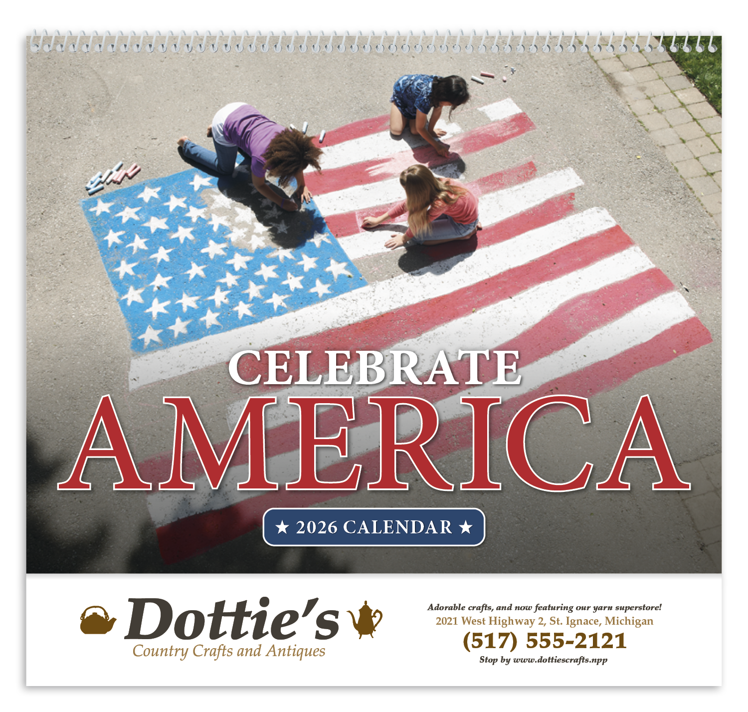 Good Value™ Celebrate America - Spiral Calendar 51