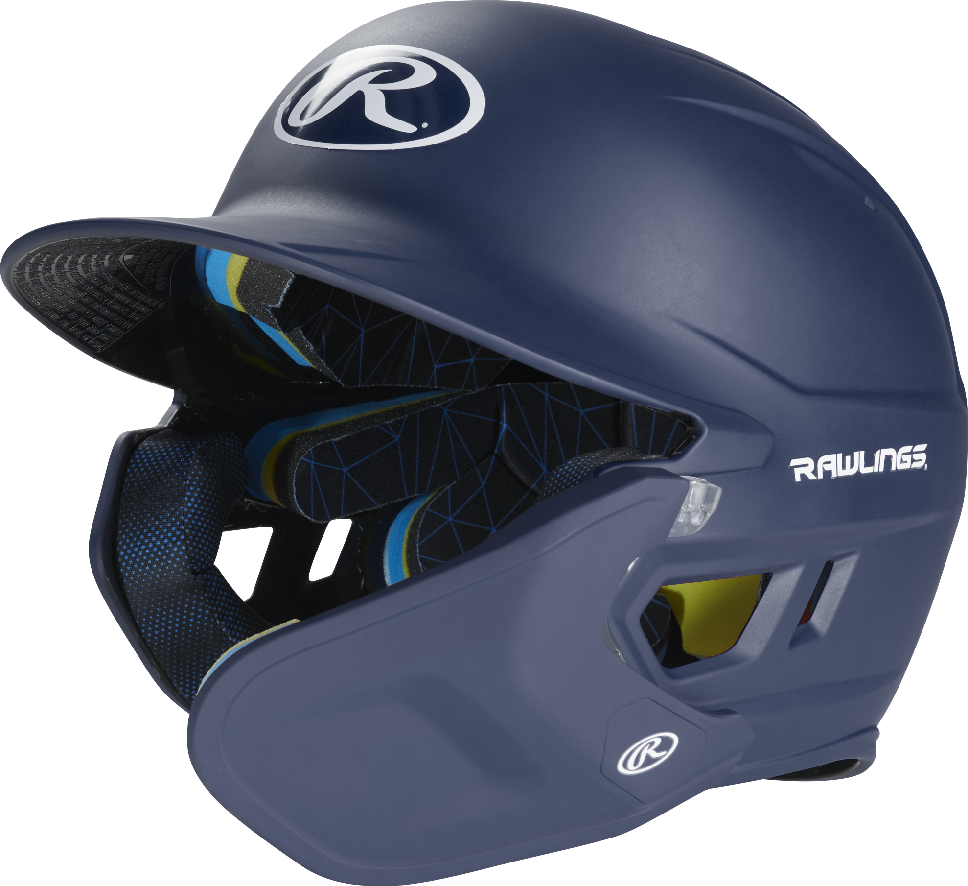 Rawlings Mach 1-Tone Matte Baseball Batting Helmet | Junior 3