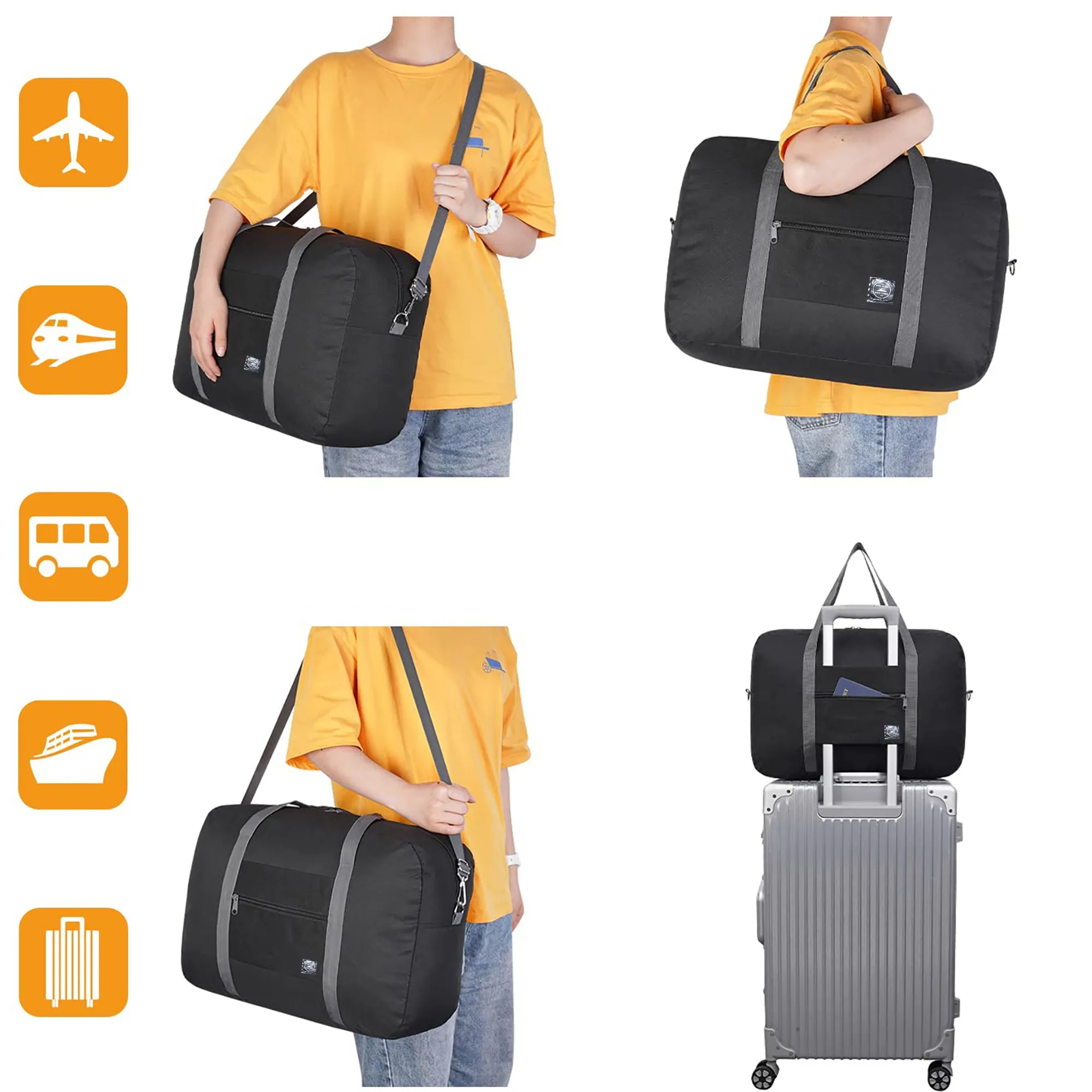 Lightweight Foldable Duffel Travel Bag 3