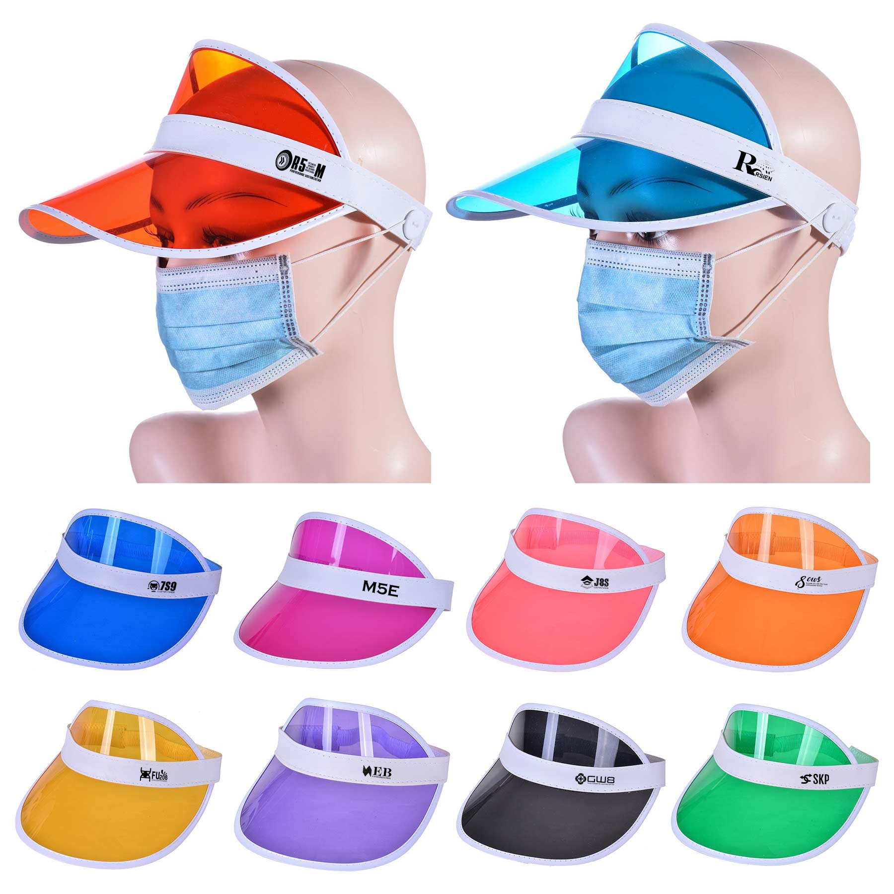 Unisex Transparent Cap with UV Protection 2