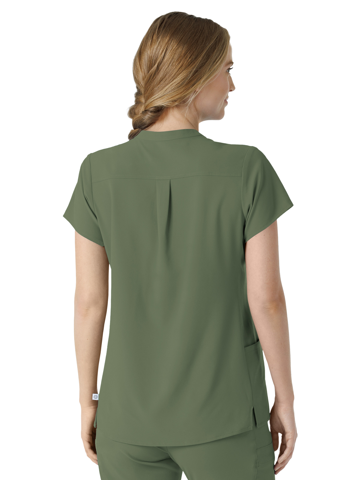 Wink - Renew - Women's Four-Pocket Mandarin Collar Top 7