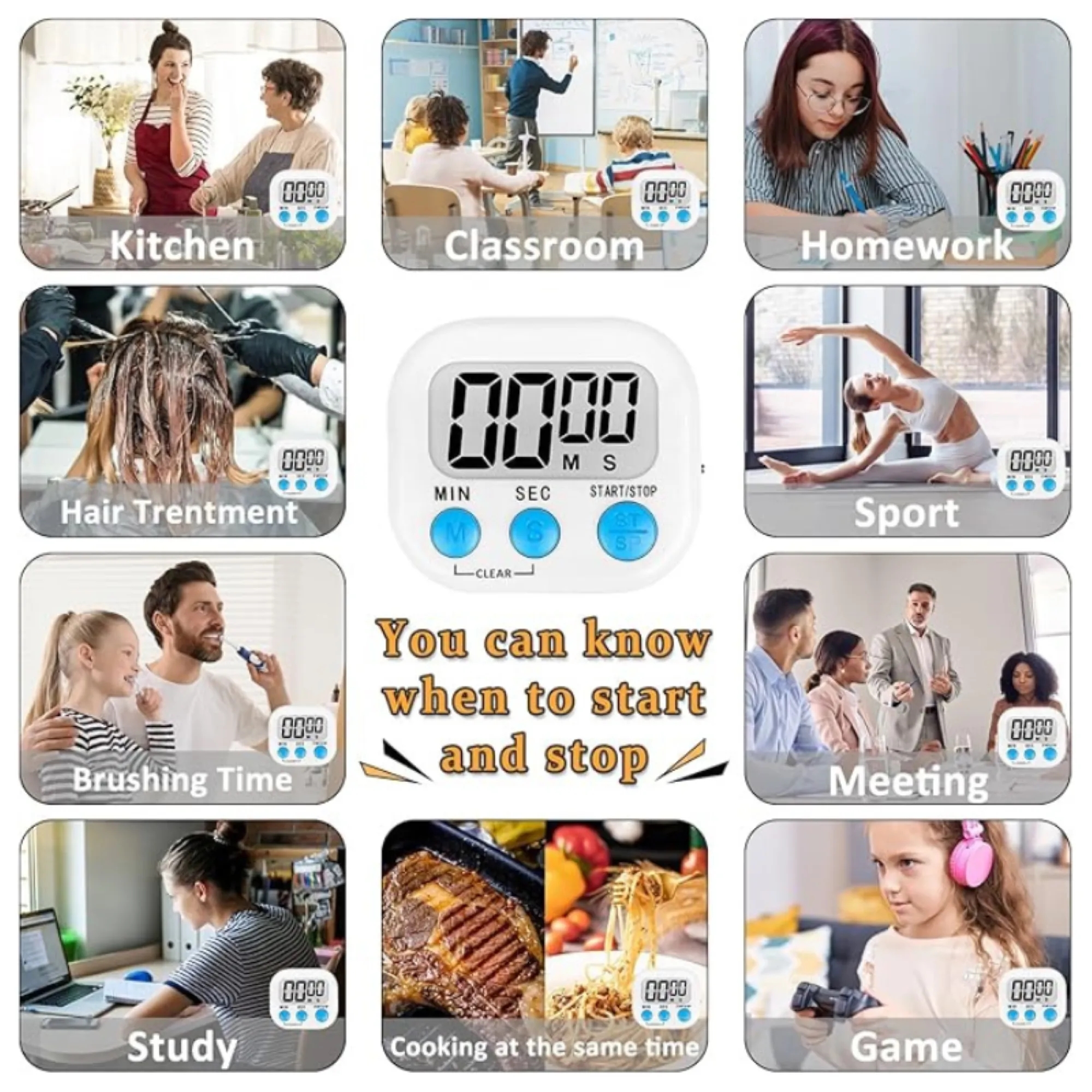Portable Electronic Stopwatch 4