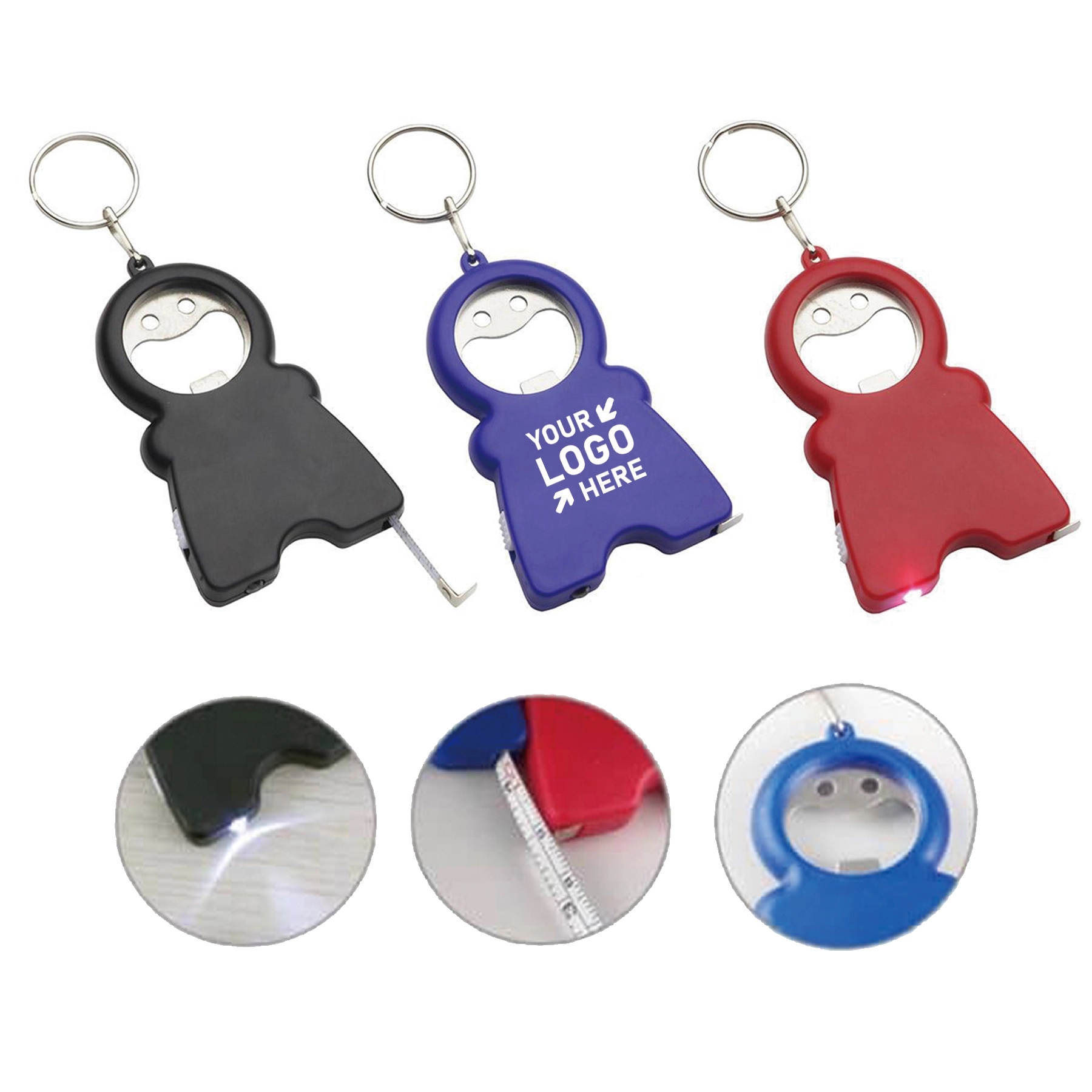 LED Bottle Opener Tape Measure 2