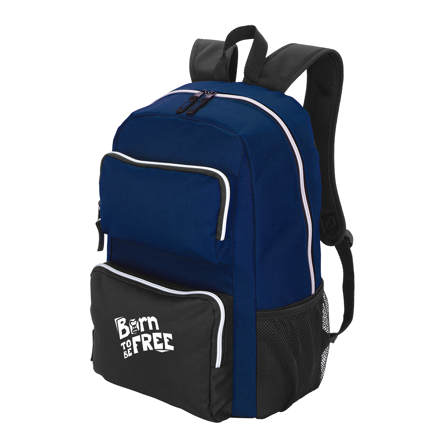 RPET Double-Pocket Computer Backpack