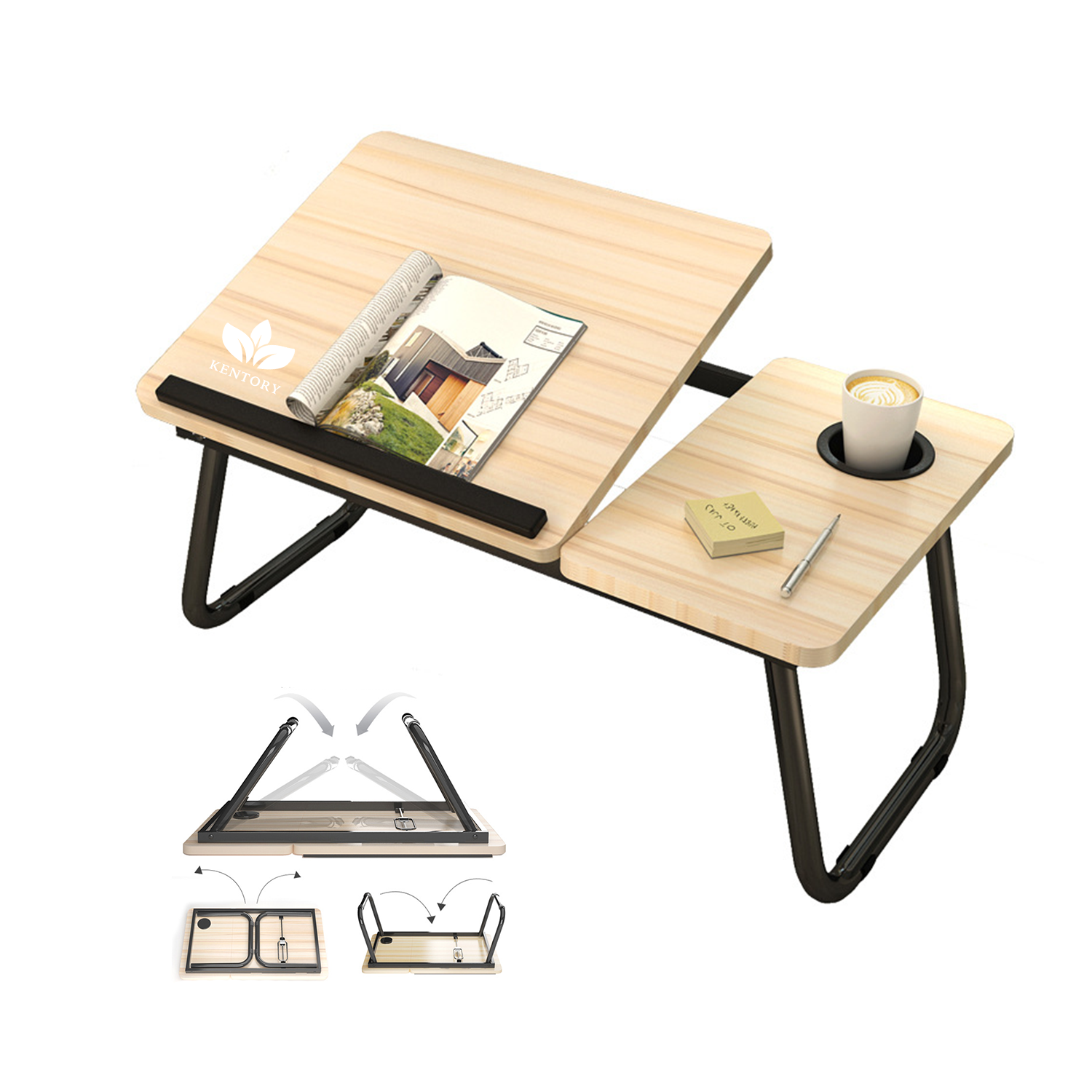 Adjustable Lap Desk Bed Tray 2