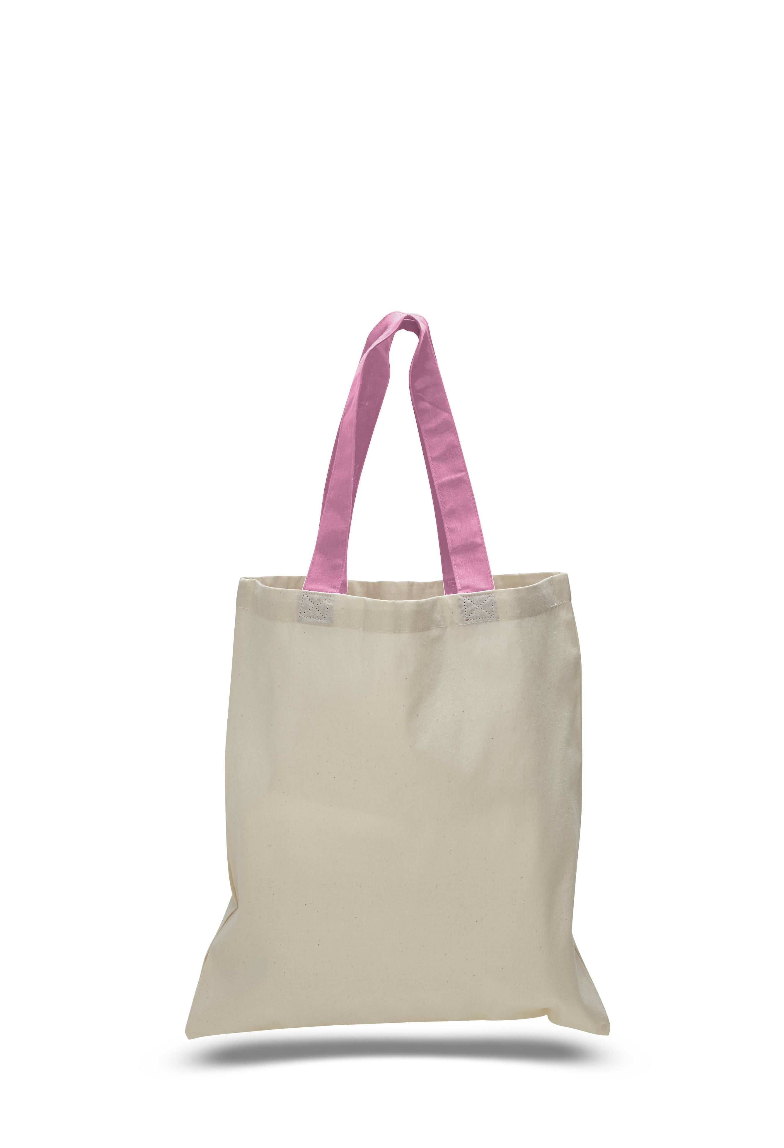Economical Cotton Tote Bag with Colored Handles, custom tote bag with logo imprint 7