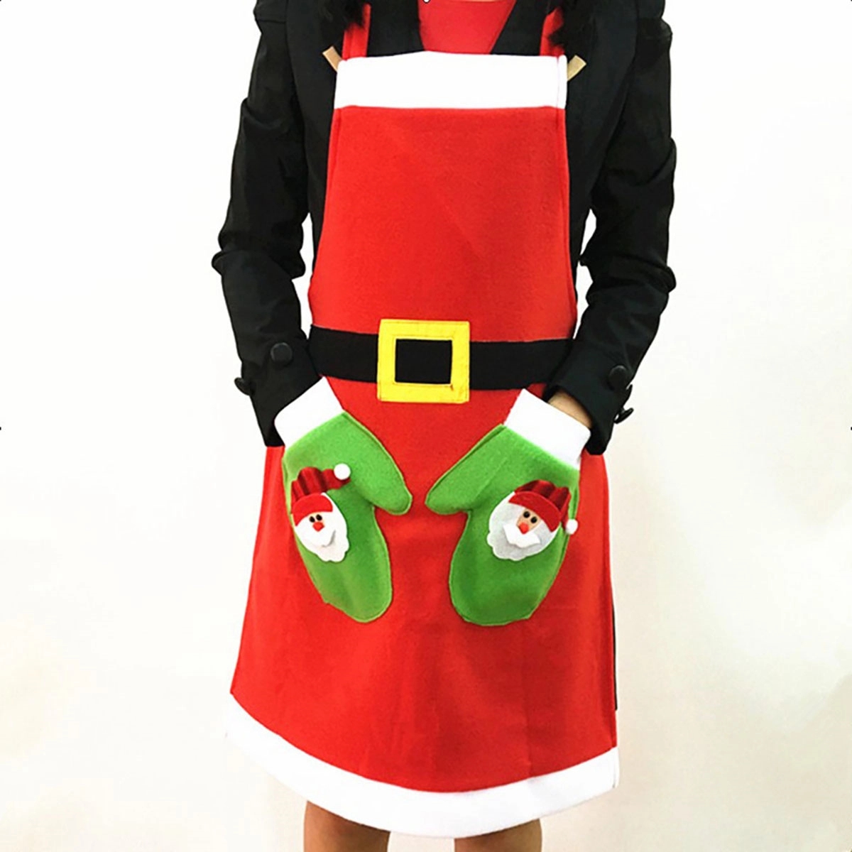 Christmas Adjustable Kitchen Cooking Aprons 4