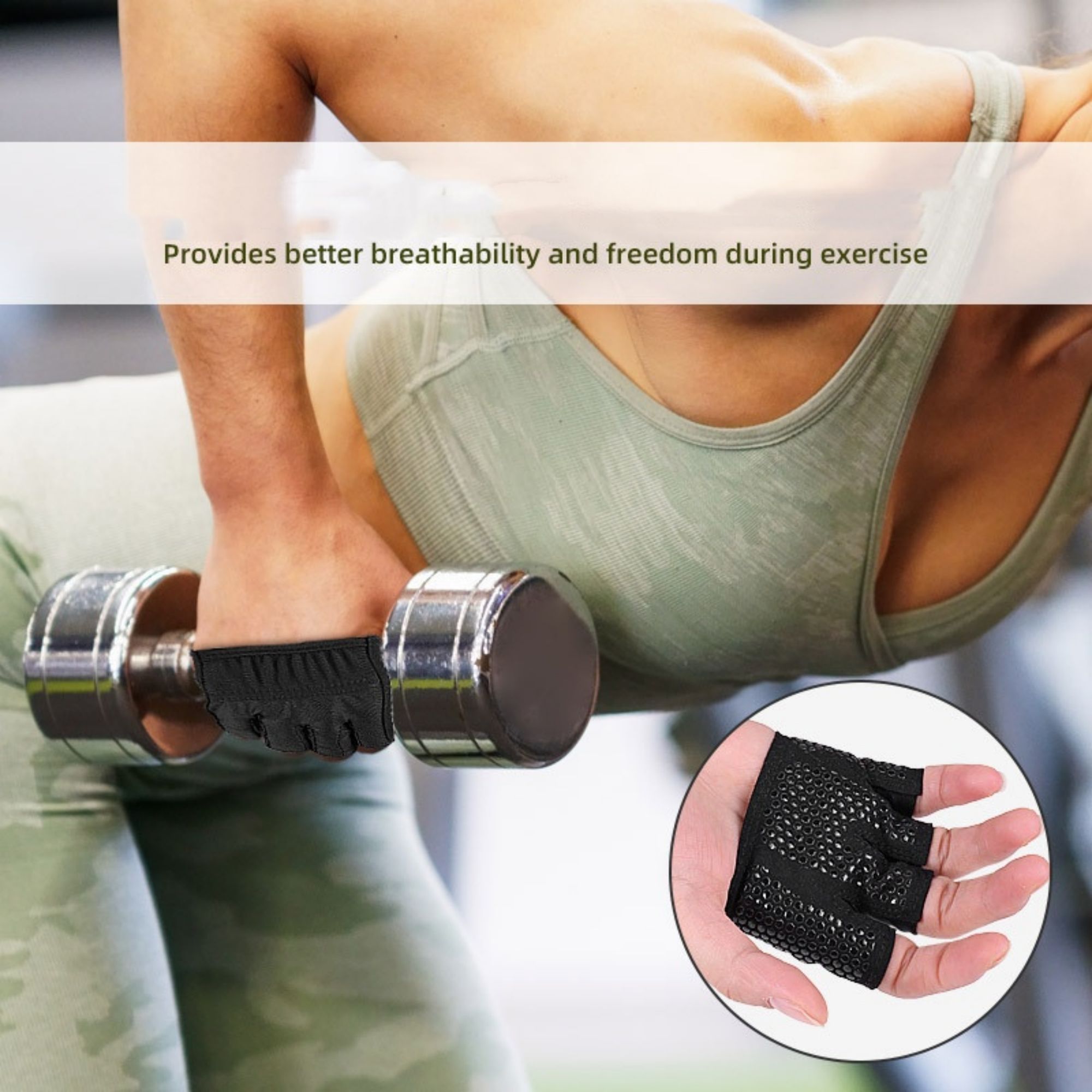 Workout Glove With Silicon 5