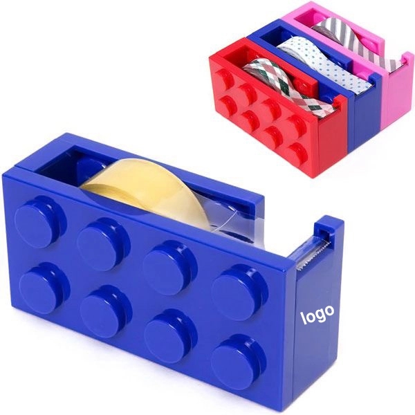 Building Blocks Tape Dispenser Cutter 1