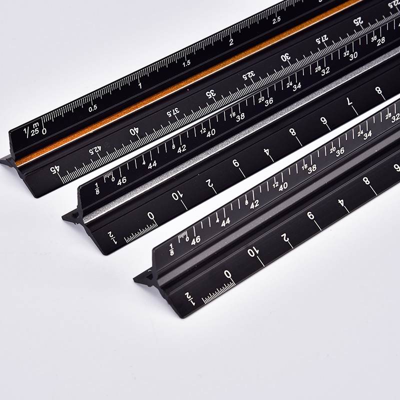 12 Inches Aluminum Architectural Rulers 2