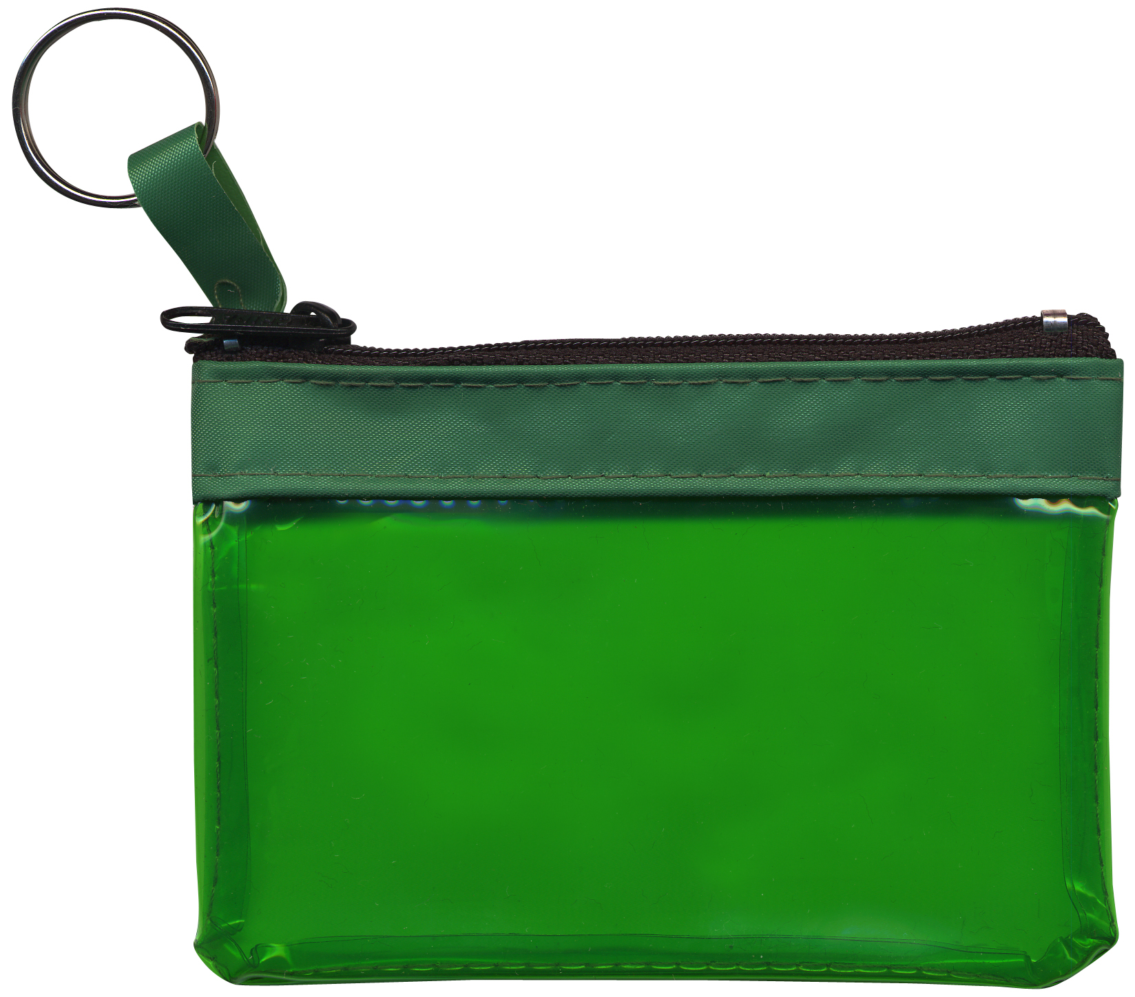 The Rainbow Translucent/ Crystal Clear Zip Pouches w/ Key Ring 2