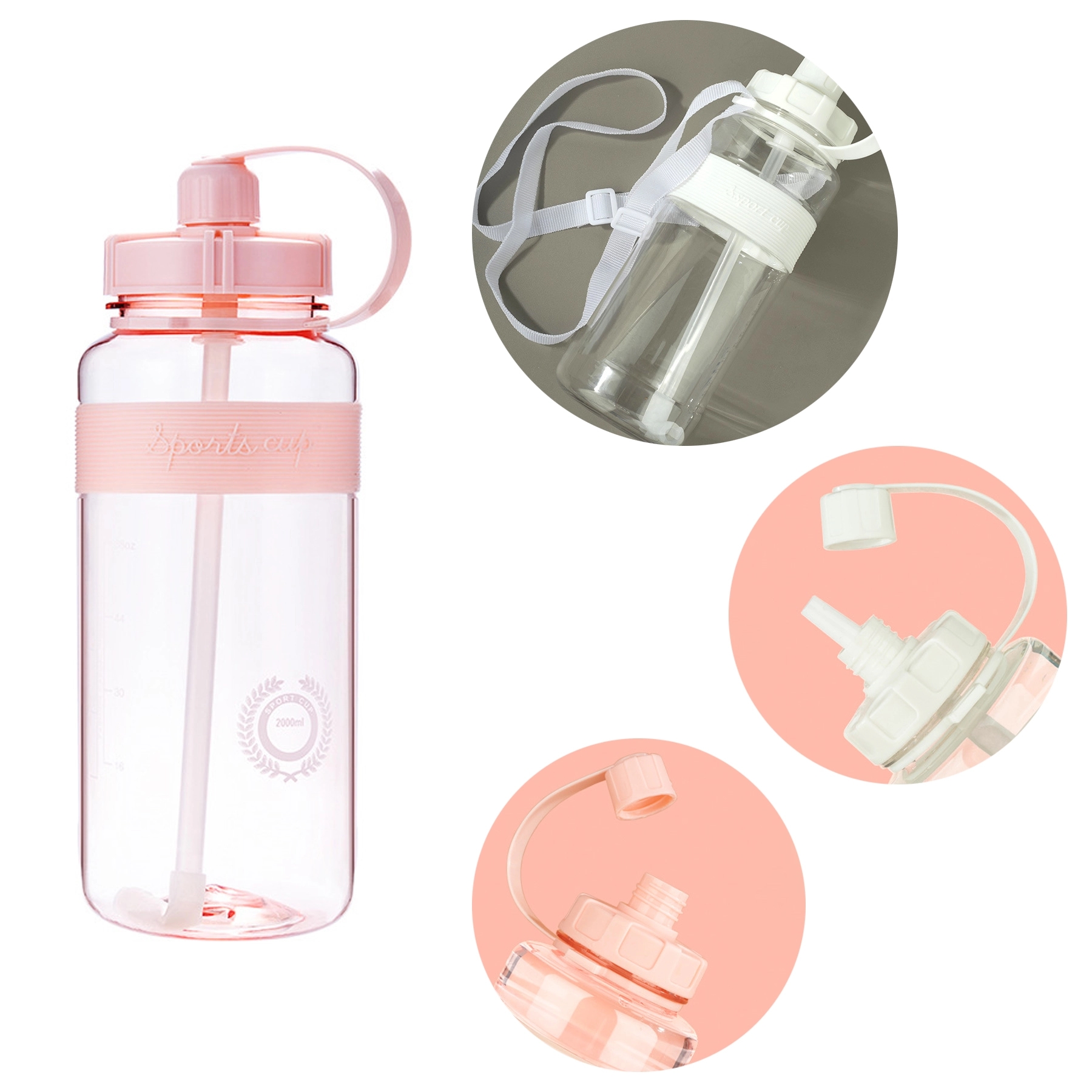 Large Capacity Space Cup 1000Ml 3