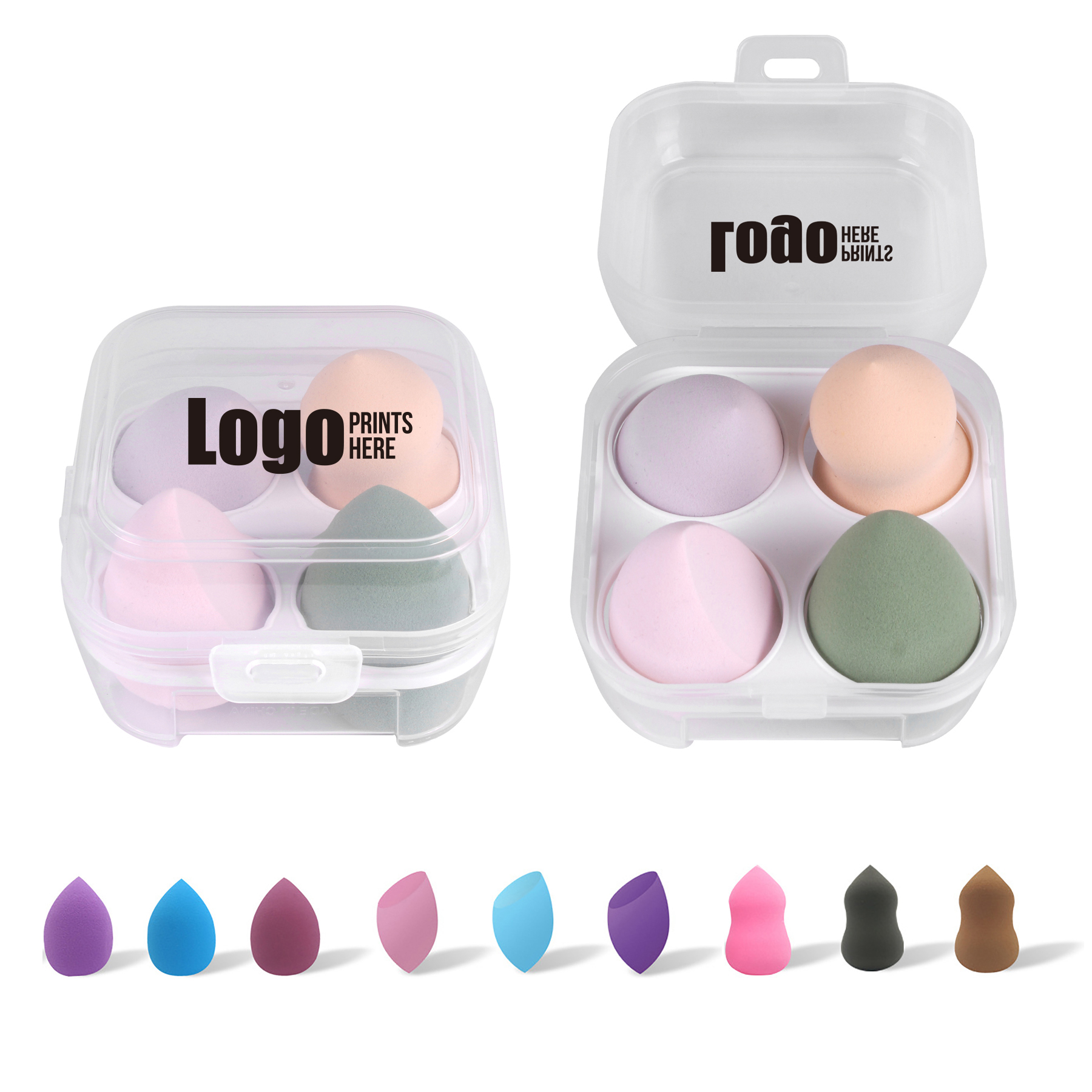 4 PCS Makeup Sponge Set 3