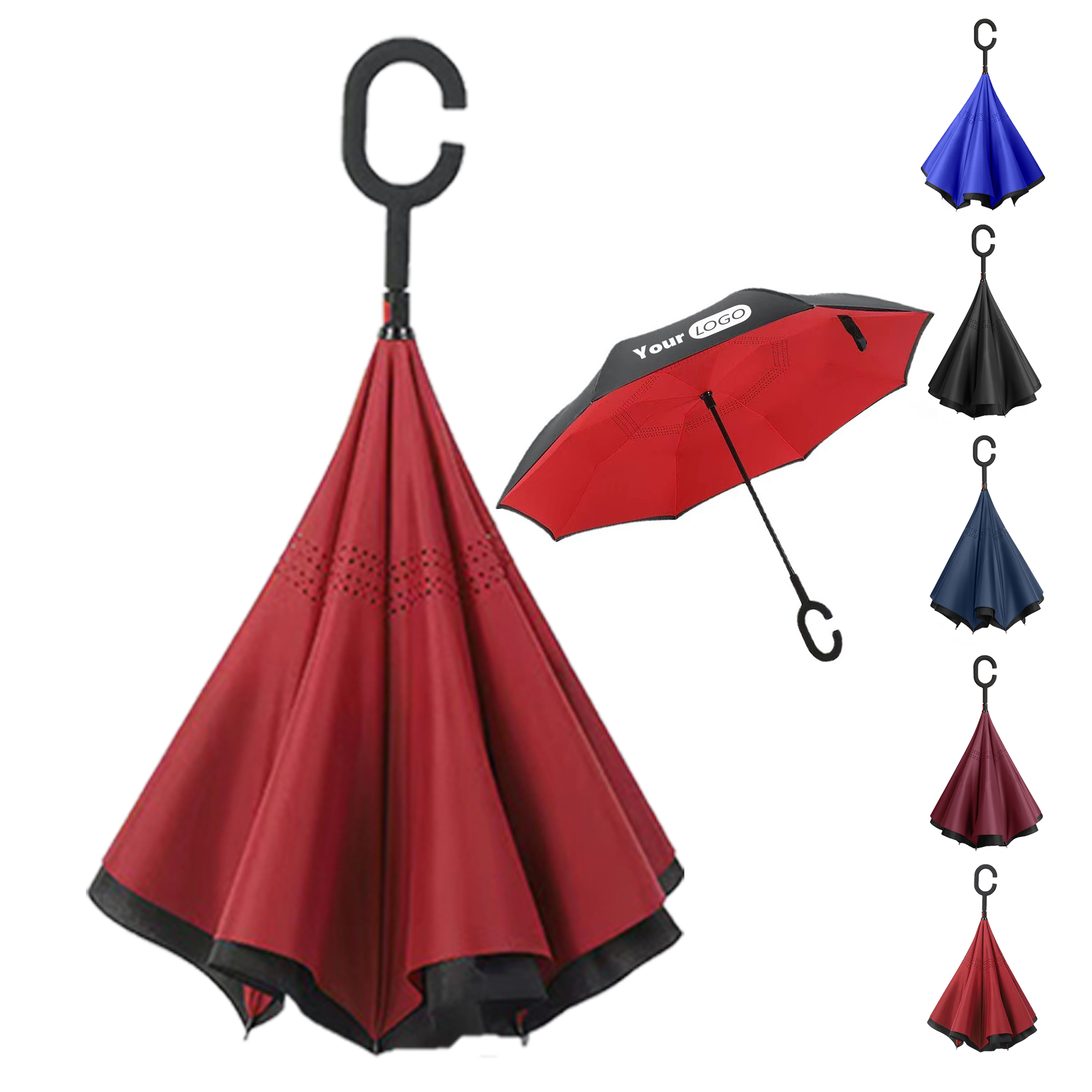 Reversible C-Handle Inverted Umbrella 6