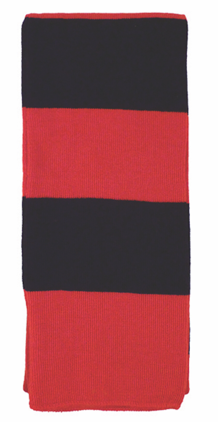 Striped Acrylic Scarf 17
