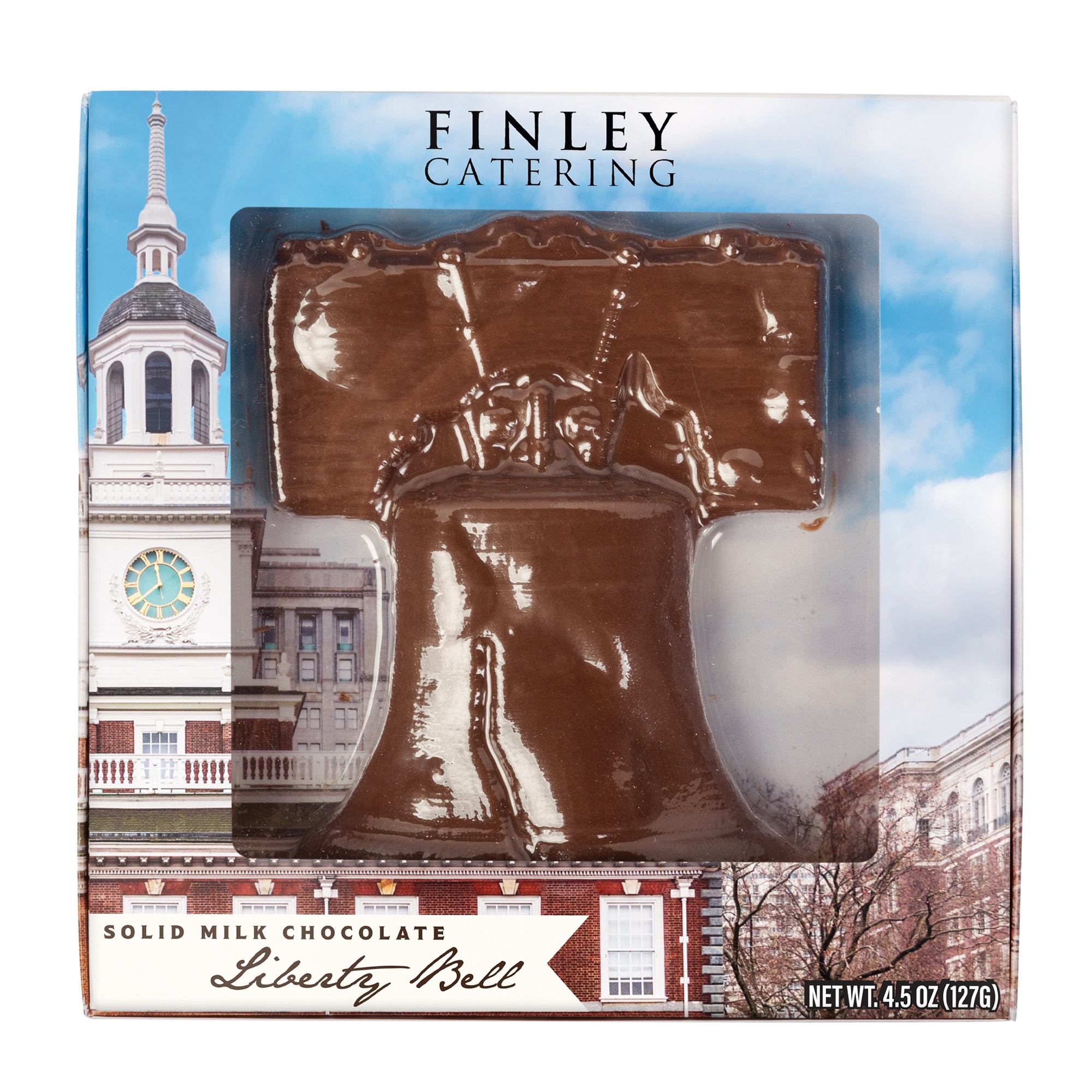 4.5 oz. Chocolate Molded Liberty Bell 1