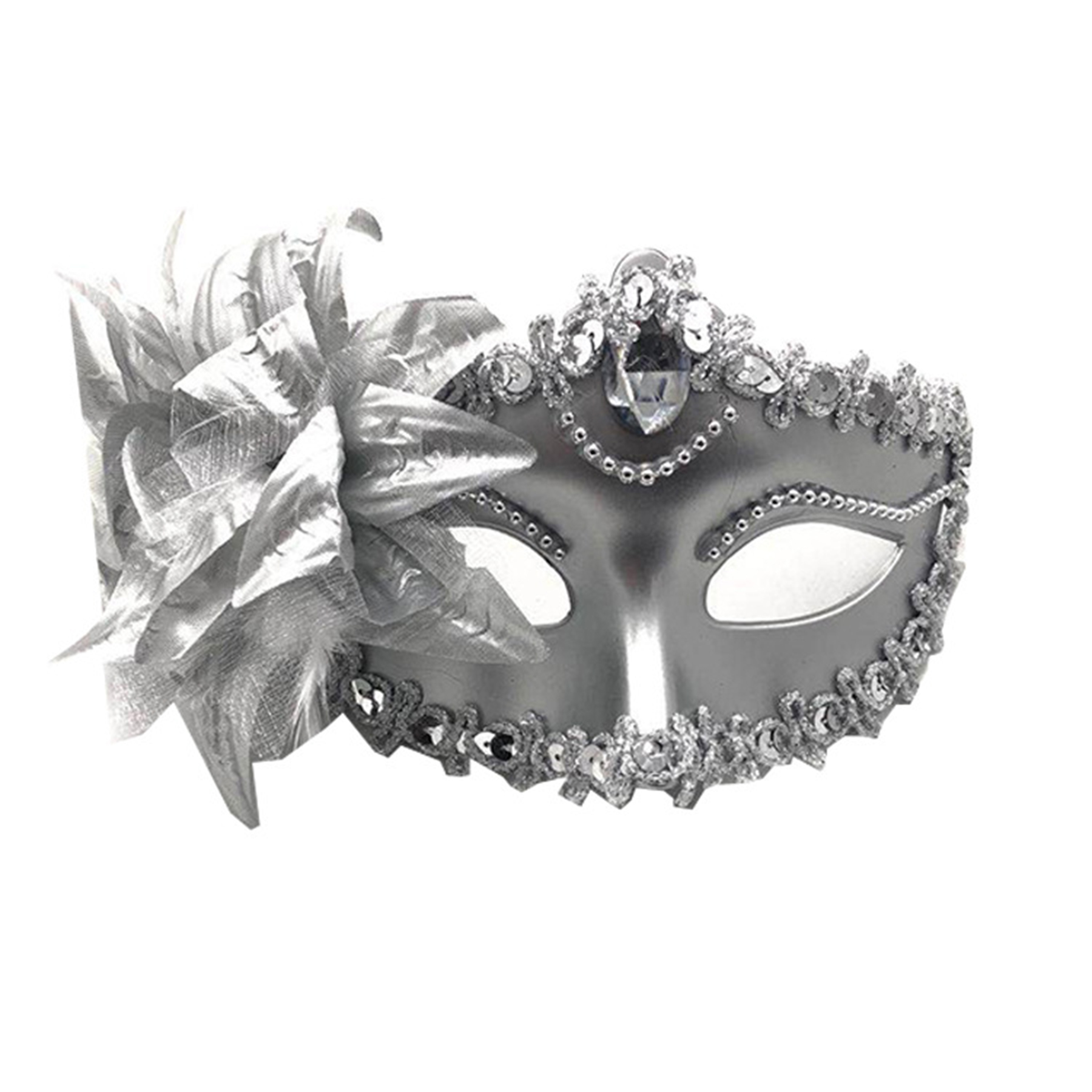 Women Mardi Gras Gold Masquerade Masks 2