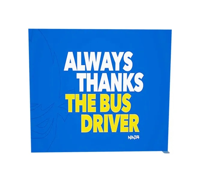 10ft Backlit Trade Show Display - Design 5 3