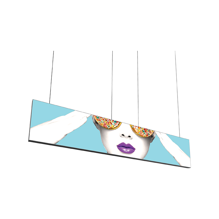 Vector Frame Hanging Light Box 15ft x 3ft